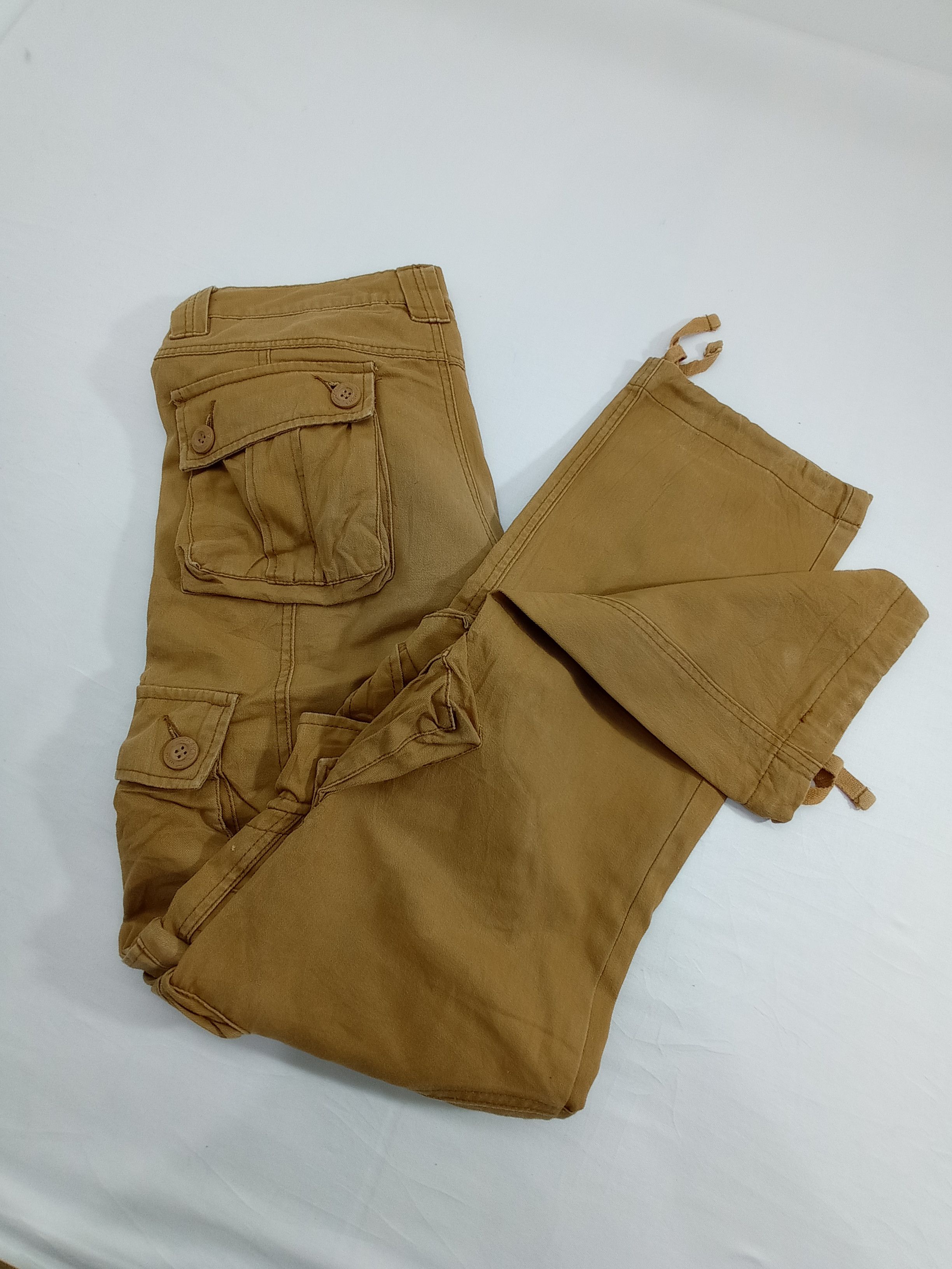 Japanese Brand Matchstick Multi Pocket Utility Cargo Pants Size US 33 - 15 Thumbnail