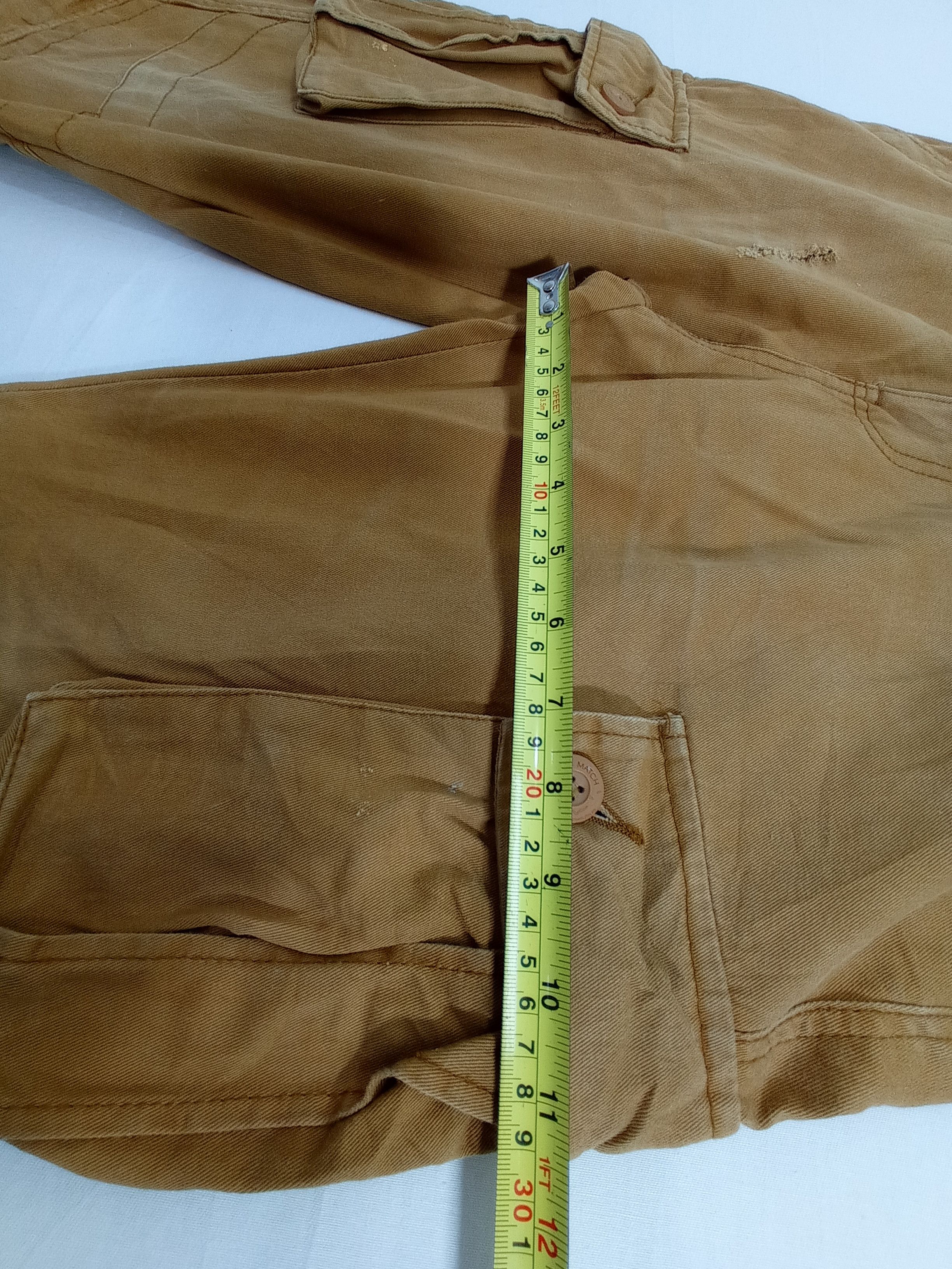 Japanese Brand Matchstick Multi Pocket Utility Cargo Pants Size US 33 - 13 Thumbnail