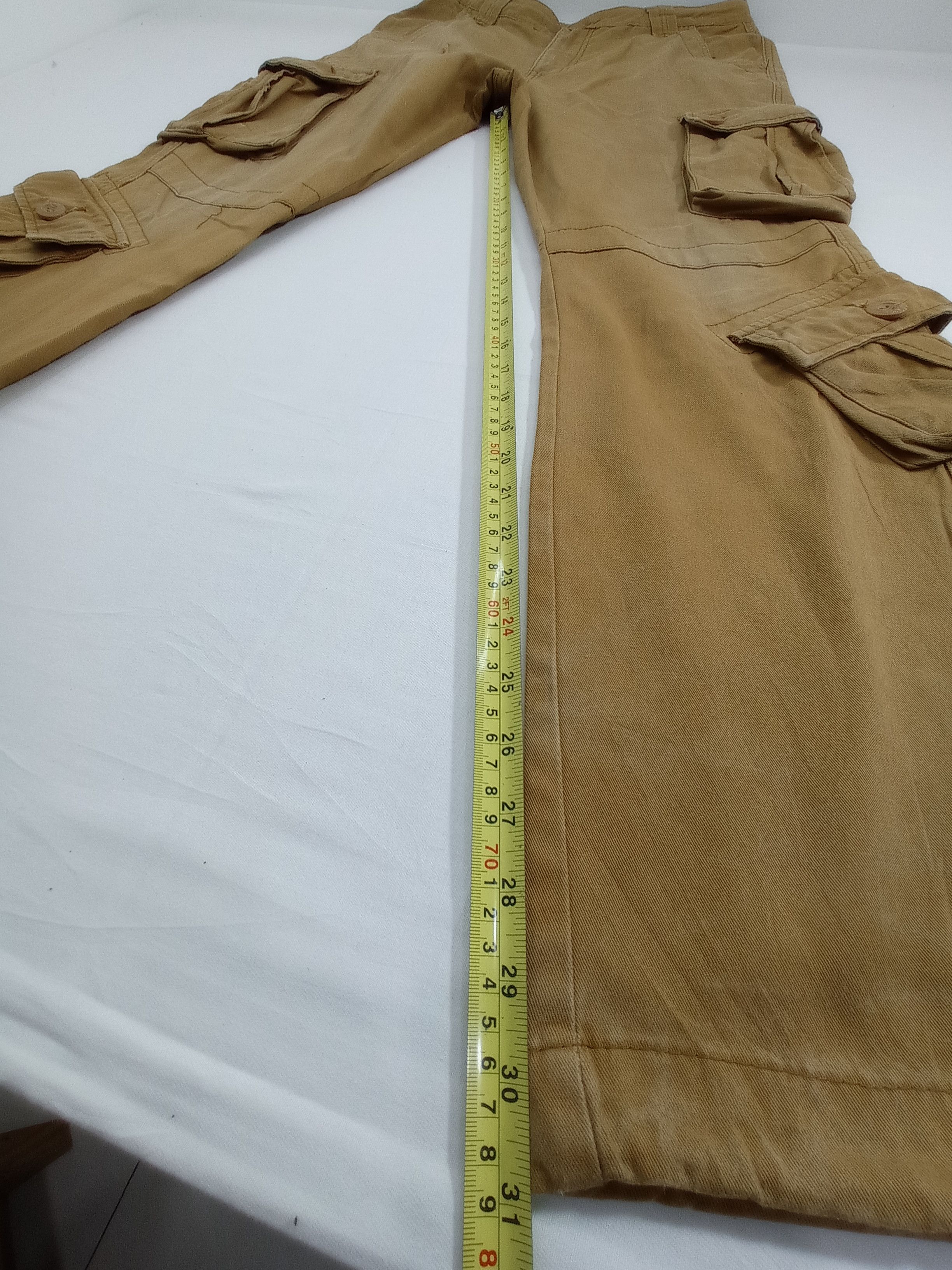 Japanese Brand Matchstick Multi Pocket Utility Cargo Pants Size US 33 - 8 Thumbnail