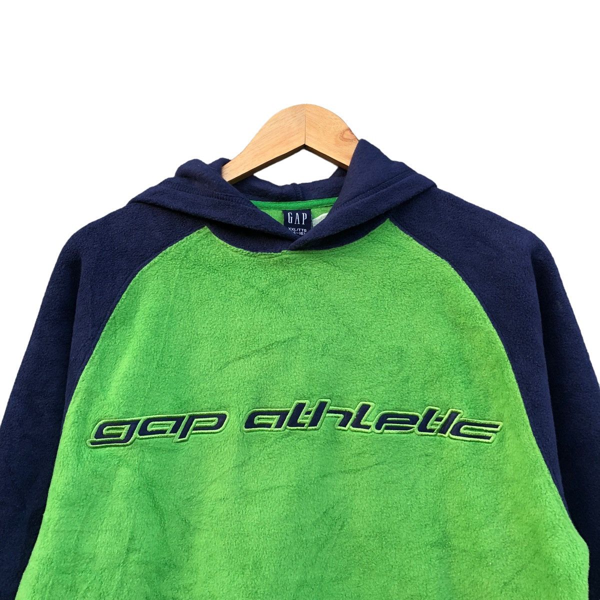 Gap Gap Athletic Fleece Pullover Sweaters Hooded Size US M / EU 48-50 / 2 - 2 Thumbnail