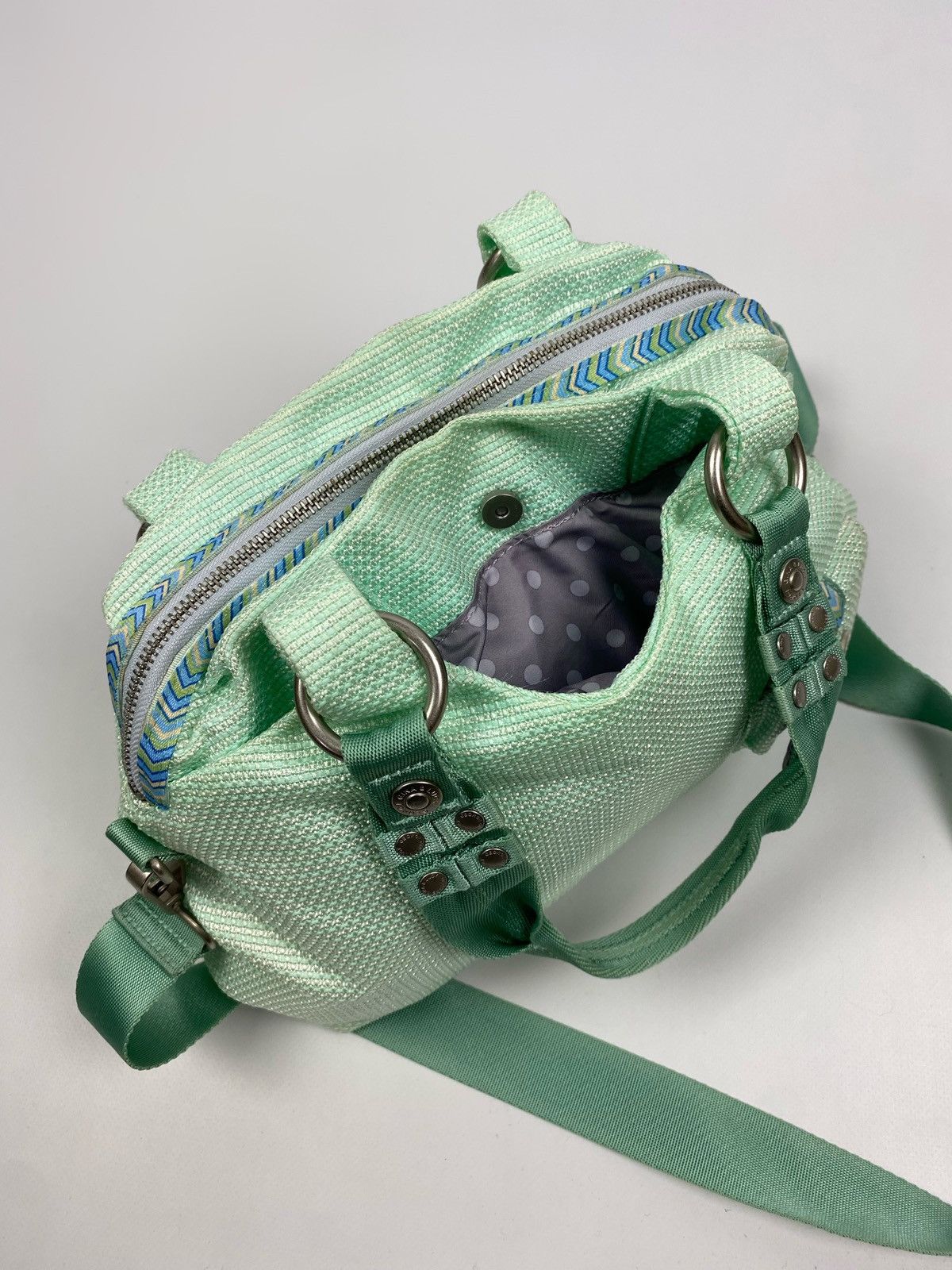 George Gina & Lucy George Gina & Lucy Nicki Menag3 Mint Woven Shoulder Bag Size ONE SIZE - 10 Thumbnail