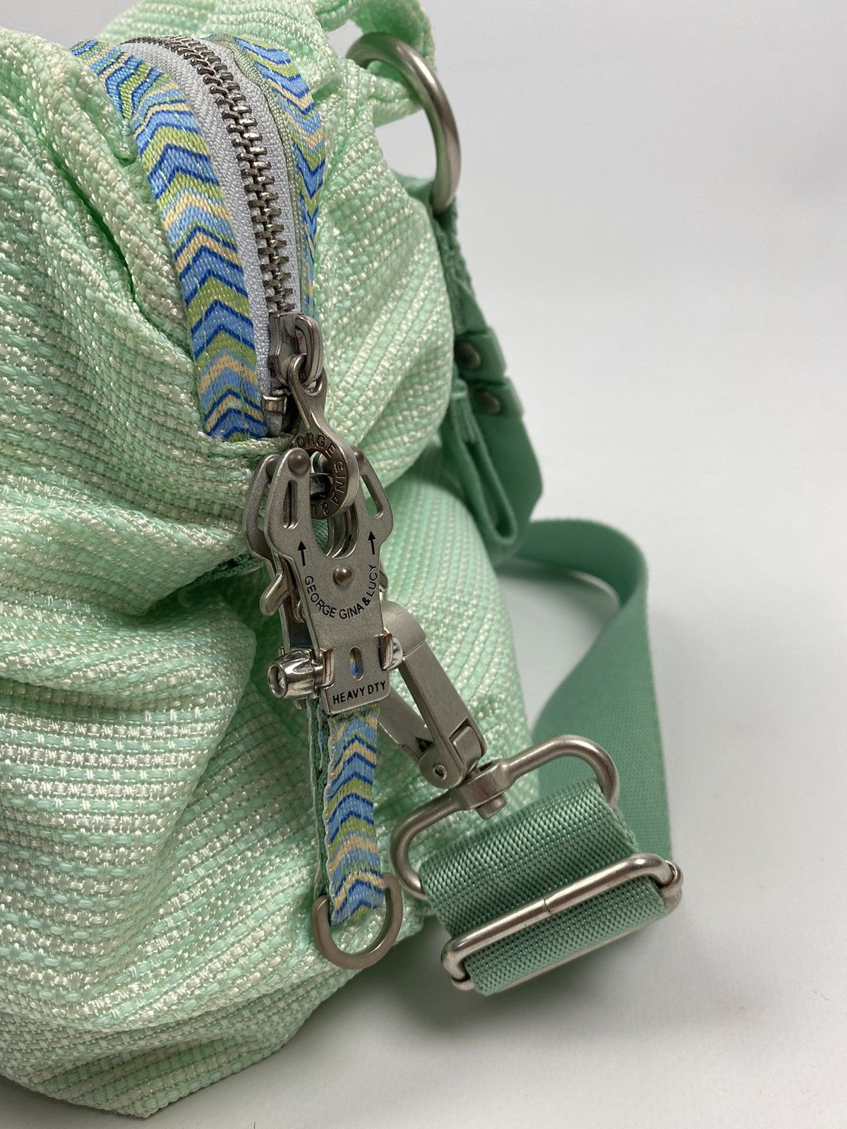 George Gina & Lucy George Gina & Lucy Nicki Menag3 Mint Woven Shoulder Bag Size ONE SIZE - 5 Thumbnail