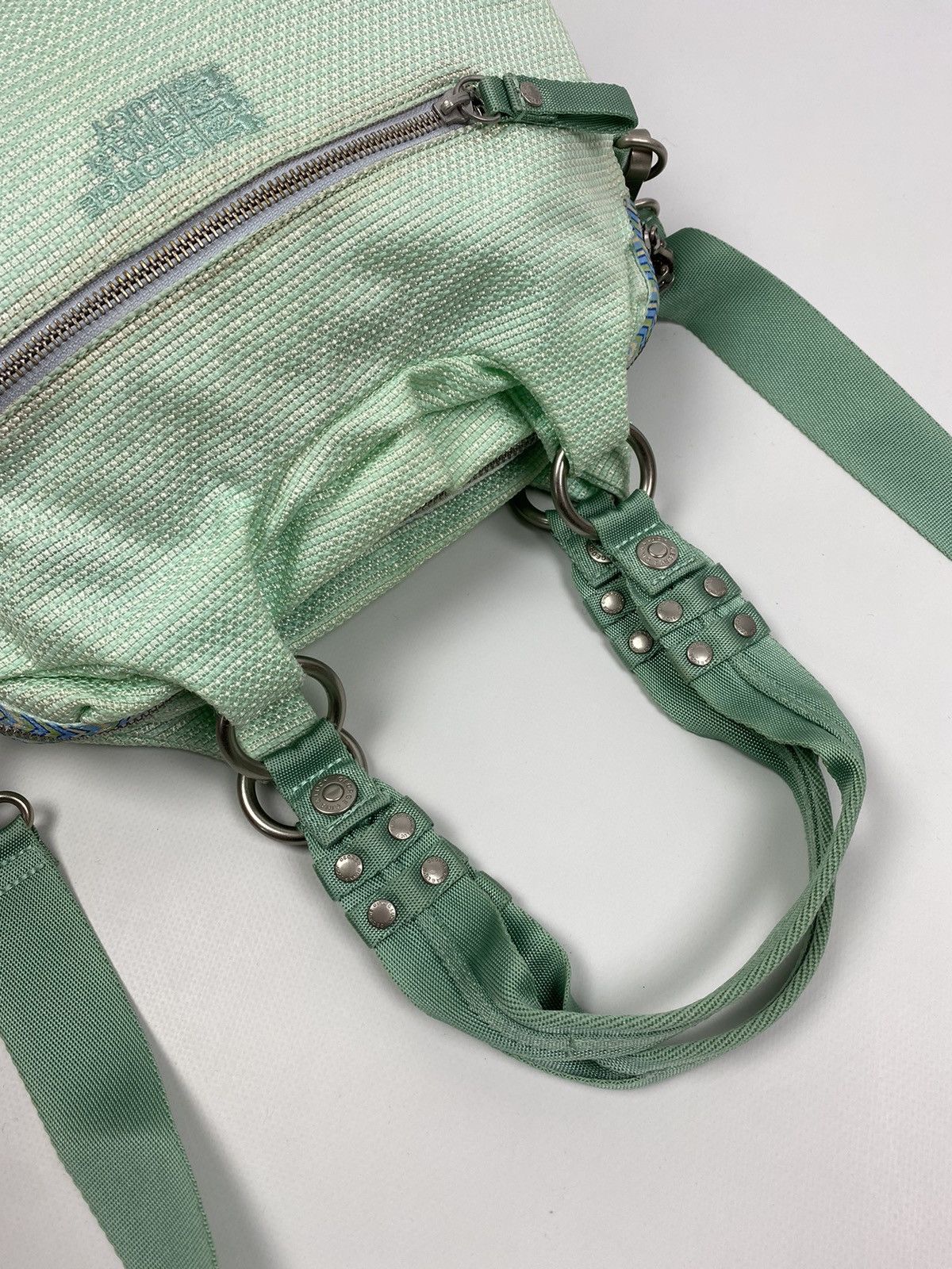 George Gina & Lucy George Gina & Lucy Nicki Menag3 Mint Woven Shoulder Bag Size ONE SIZE - 8 Thumbnail