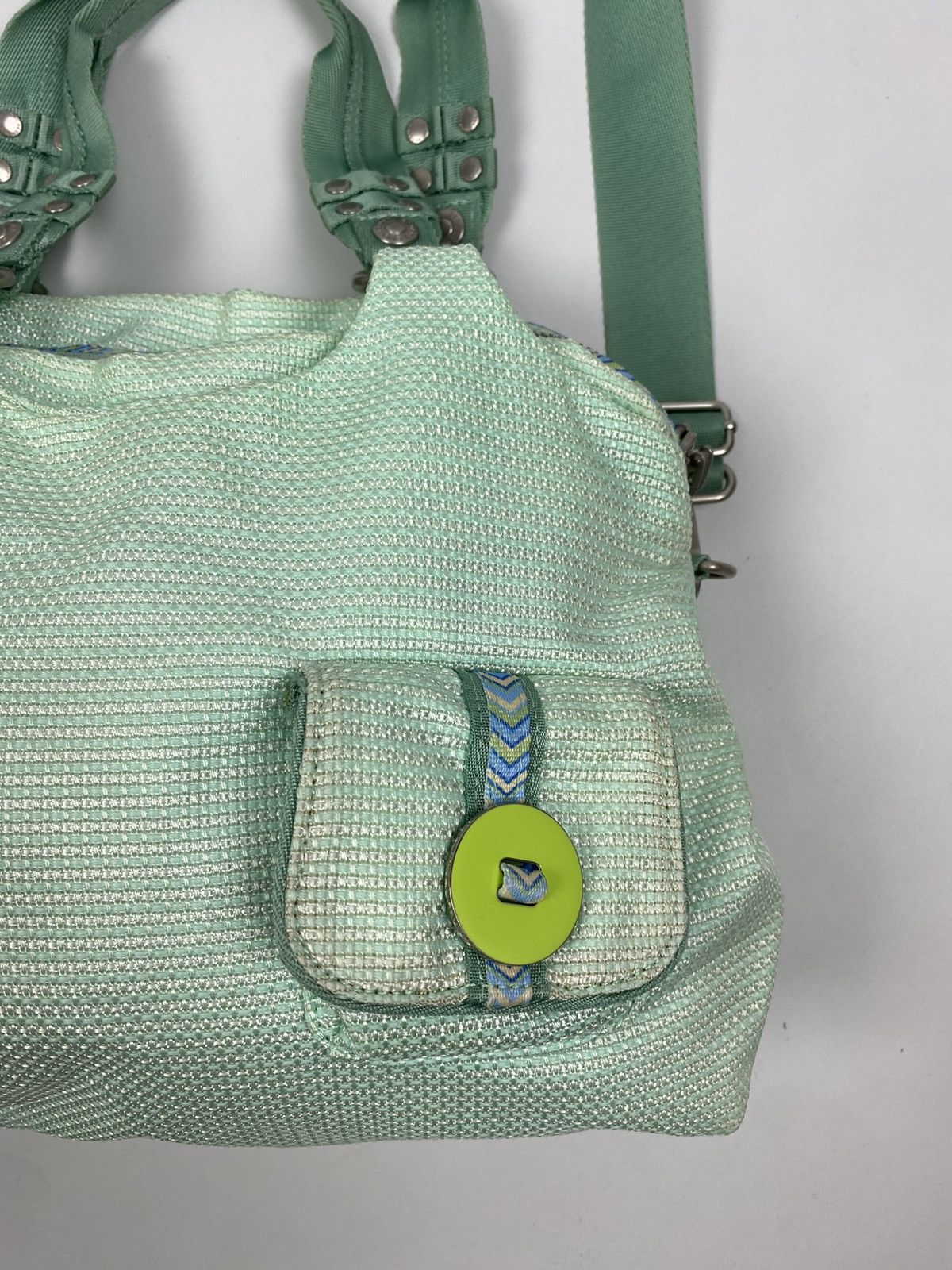 George Gina & Lucy George Gina & Lucy Nicki Menag3 Mint Woven Shoulder Bag Size ONE SIZE - 3 Thumbnail