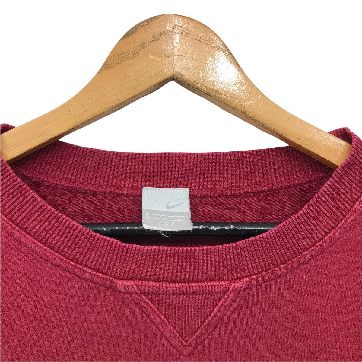 Nike × Vintage Vintage Nike Small Logo Sweatshirt Size US L / EU 52-54 / 3 - 6 Thumbnail