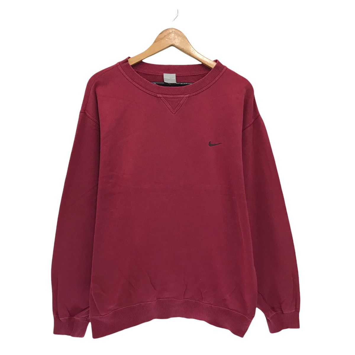 Nike × Vintage Vintage Nike Small Logo Sweatshirt Size US L / EU 52-54 / 3 - 1 Thumbnail