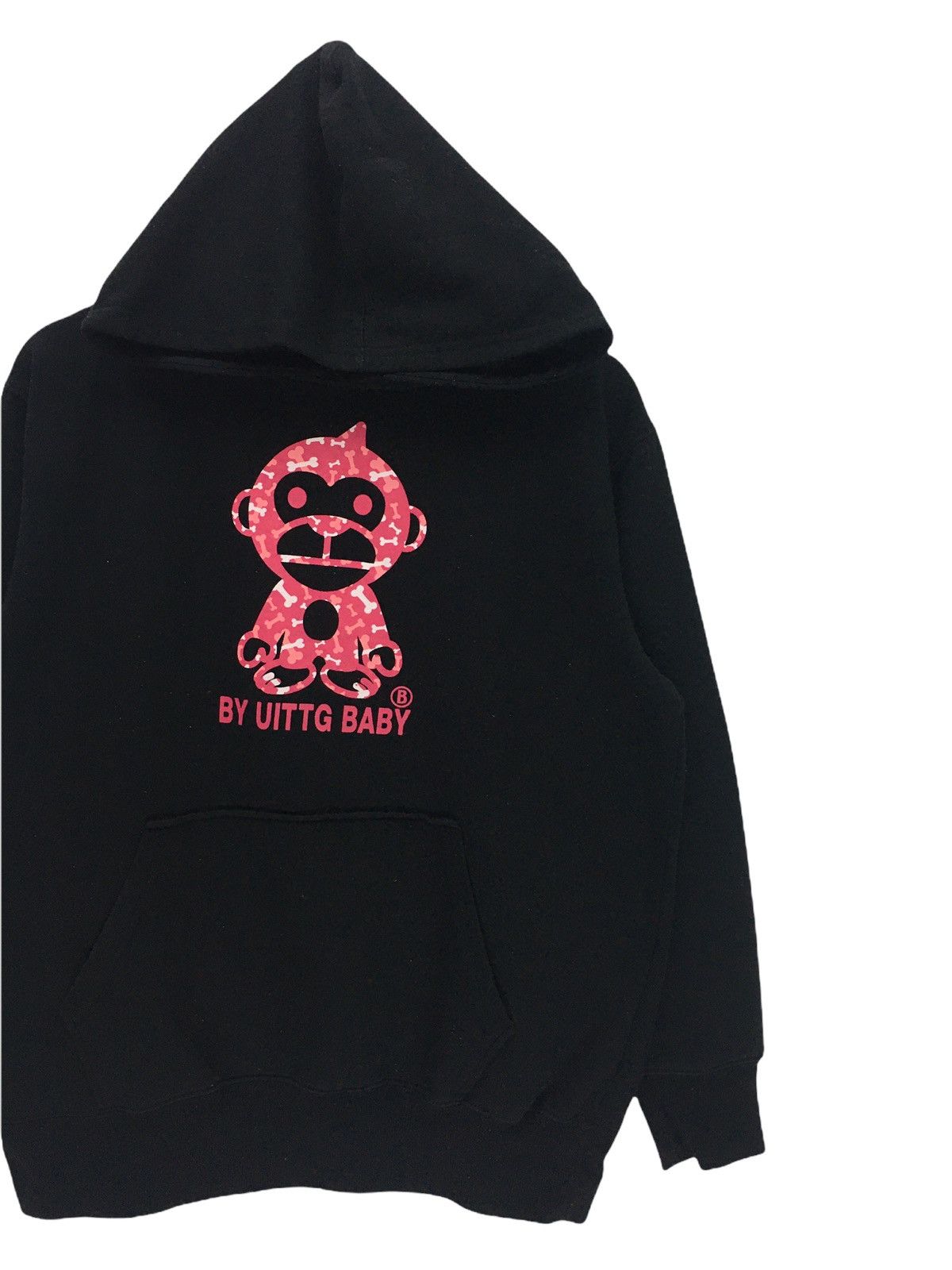 Japanese Brand Vintage Uittg Baby Monkey Love Dog Hoddie Size US M / EU 48-50 / 2 - 4 Thumbnail