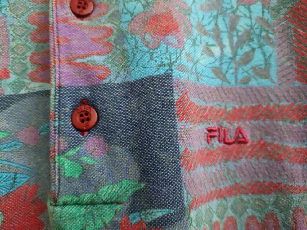 Fila Vintage FILA Polo T Size US M / EU 48-50 / 2 - 2 Thumbnail