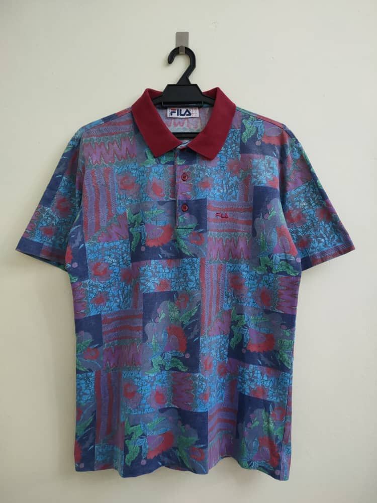 Fila Vintage FILA Polo T Size US M / EU 48-50 / 2 - 1 Thumbnail