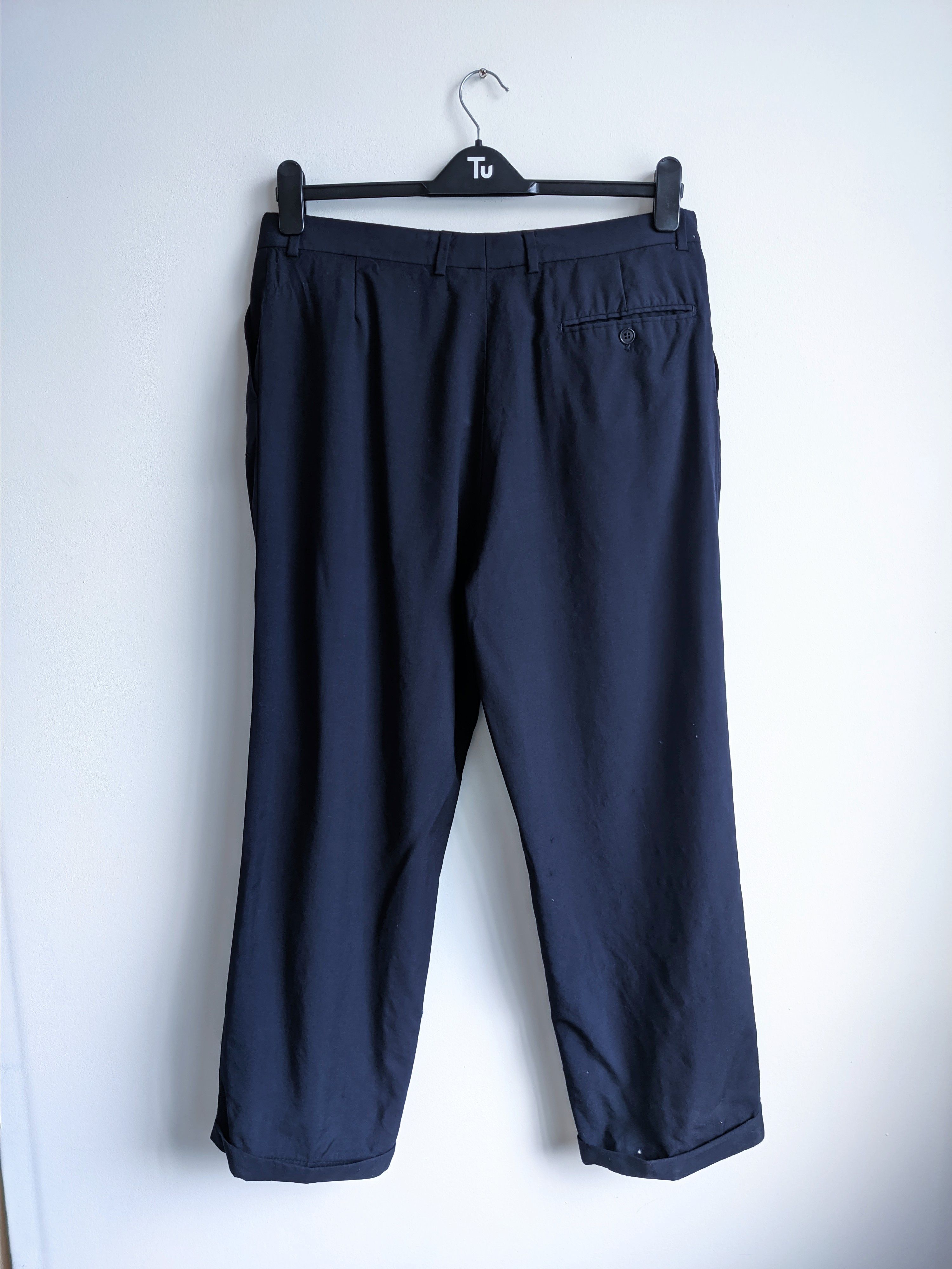 Vintage 90s Yves Saint Laurent pants wool dress Size US 34 / EU 50 - 10 Thumbnail
