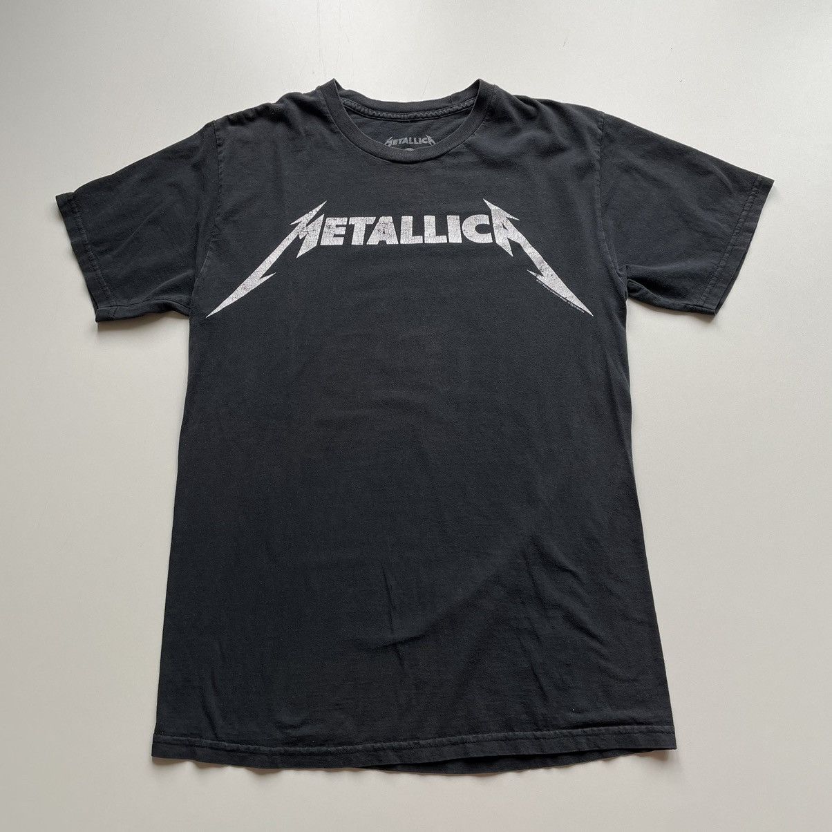 T-shirt Vintage Metallica Années 2000 - Taille L, Noir, Parfait État