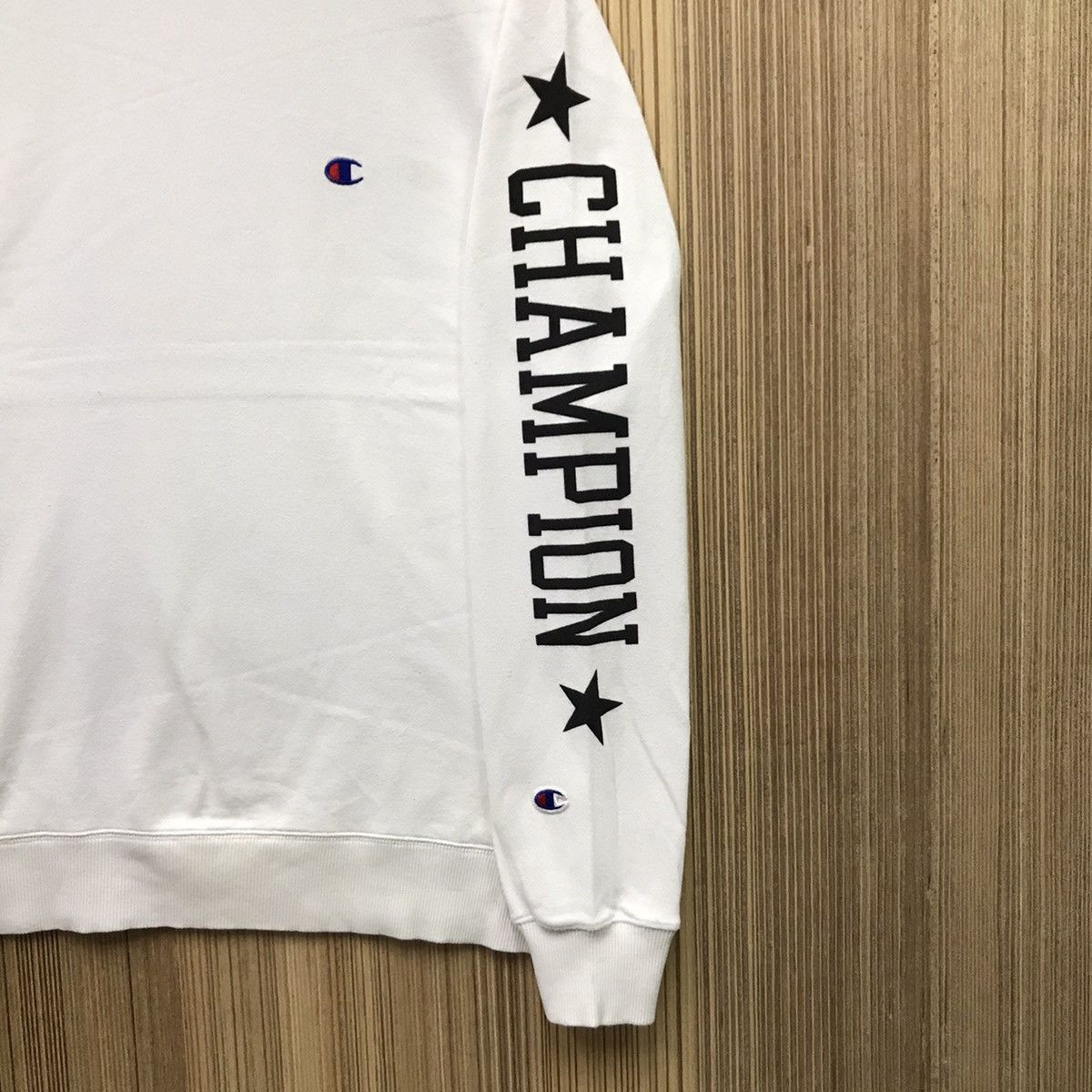 Champion × Vintage Vintage Champion Side Big Logo Sweatshirt Size US M / EU 48-50 / 2 - 3 Thumbnail