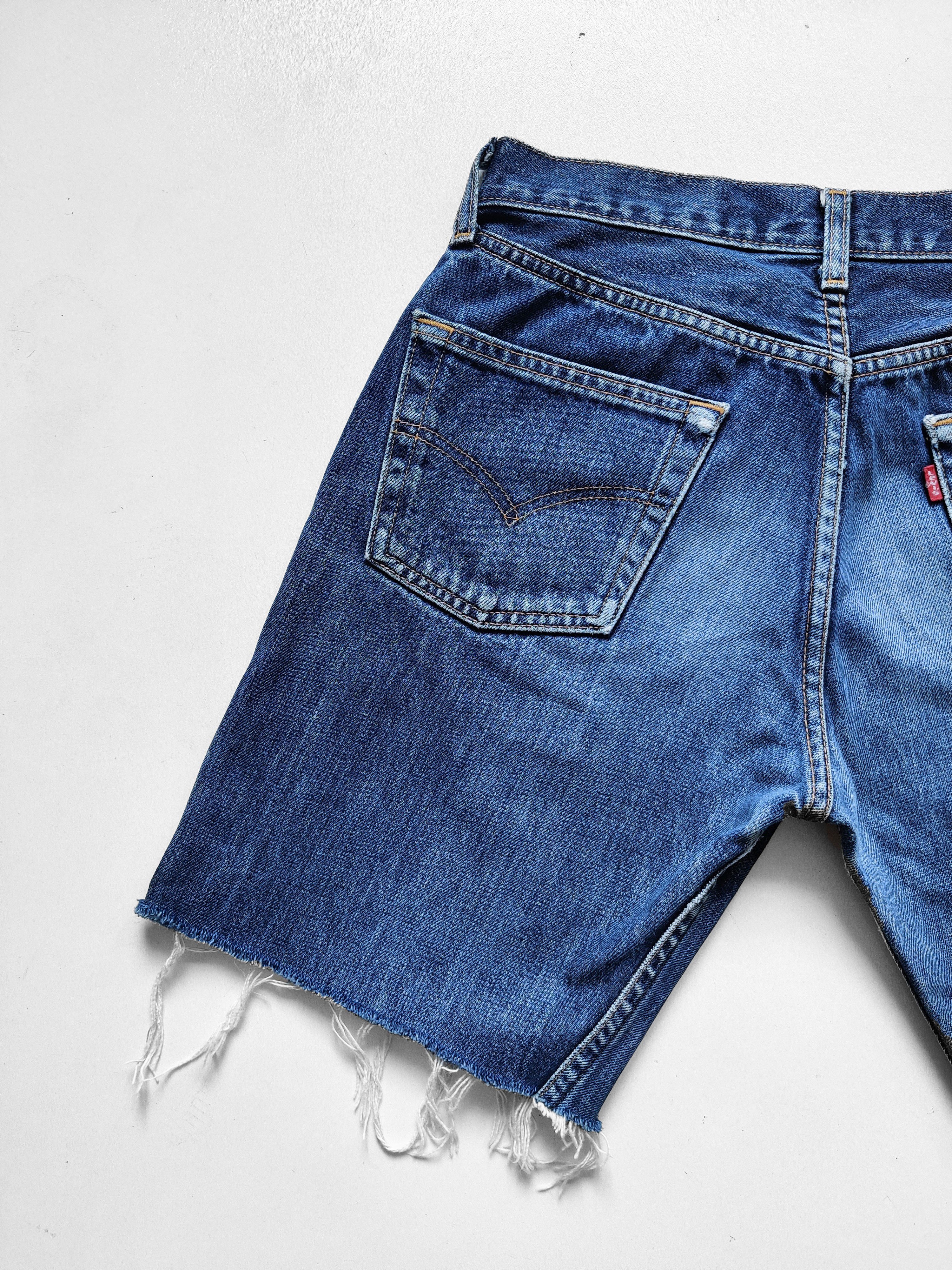 Levi's Levis 501 vintage shorts denim distressed Size US 30 / EU 46 - 5 Thumbnail