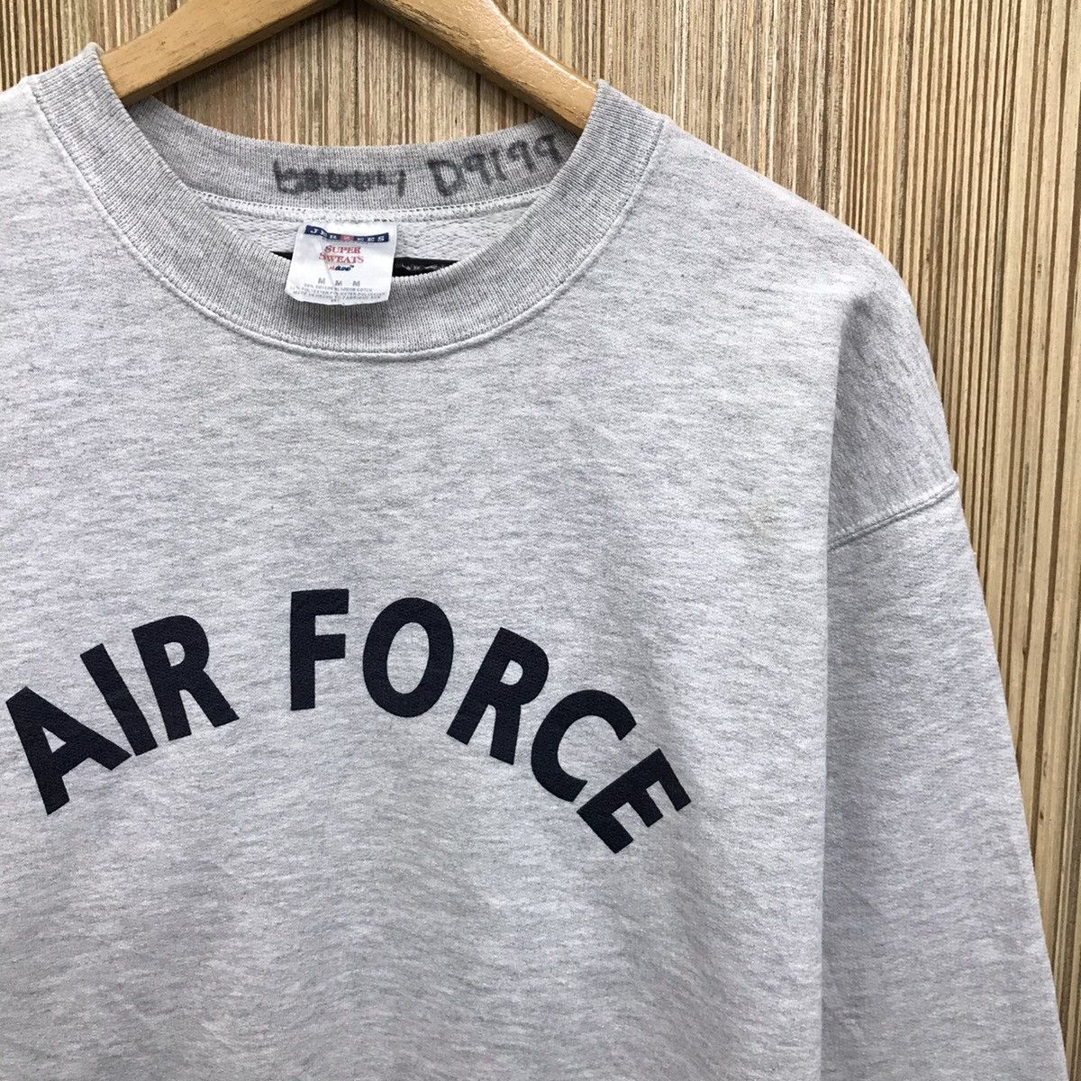 Vintage Vintage Military Air Force US Army Big Logo Sweatshirt Size US M / EU 48-50 / 2 - 3 Thumbnail