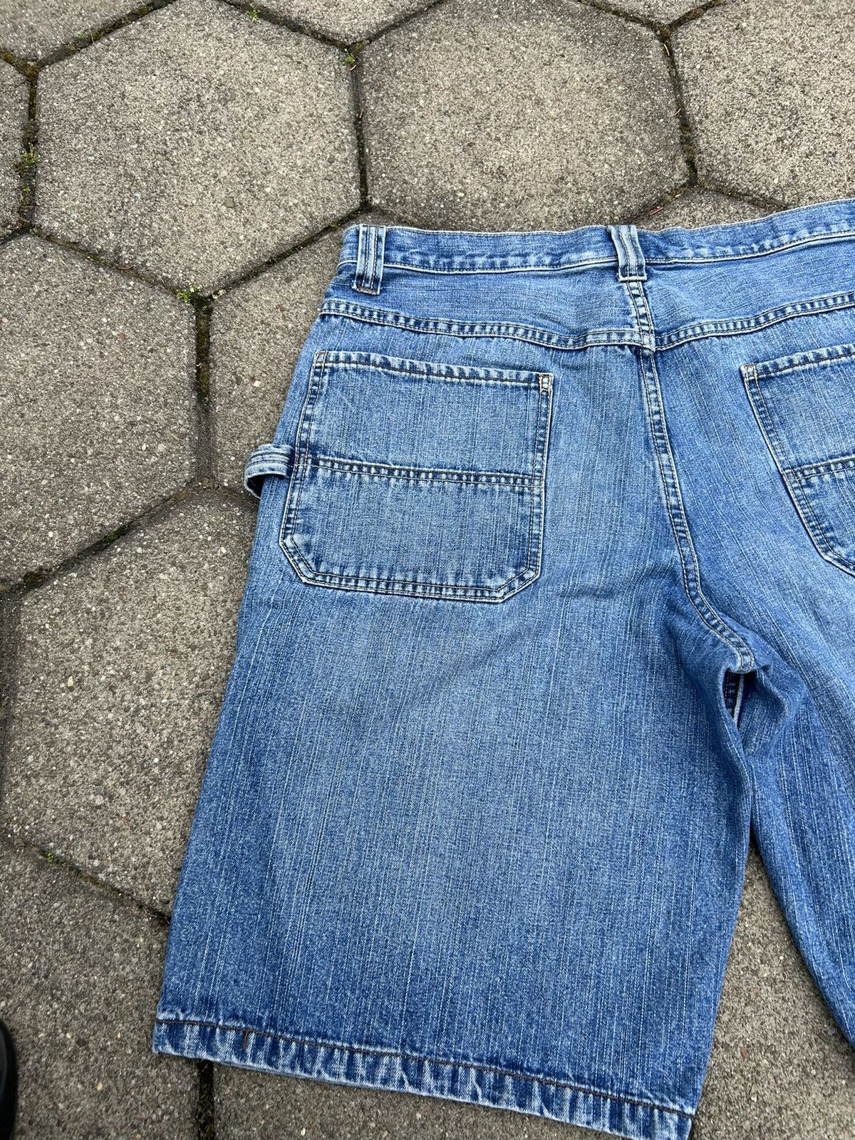 Old Navy Vintage Denim Carpenter Shorts Old Navy Y2k Size US 34 / EU 50 - 4 Thumbnail