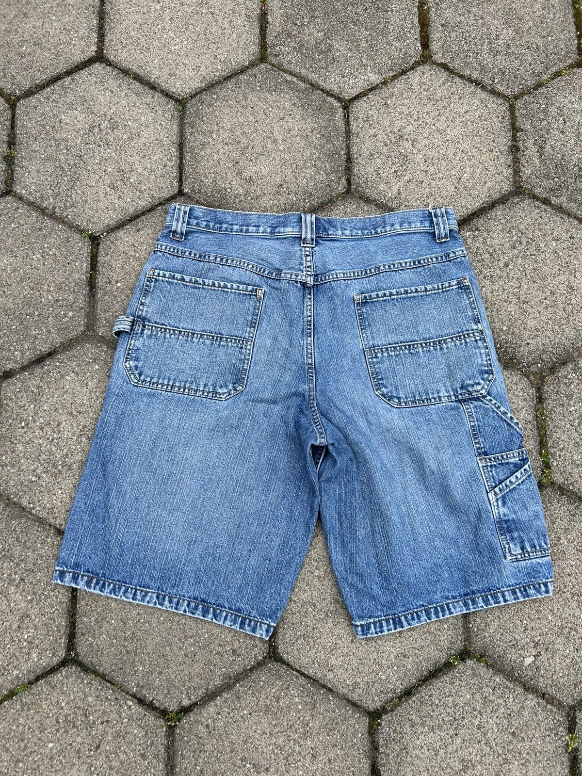 Old Navy Vintage Denim Carpenter Shorts Old Navy Y2k Size US 34 / EU 50 - 1 Thumbnail