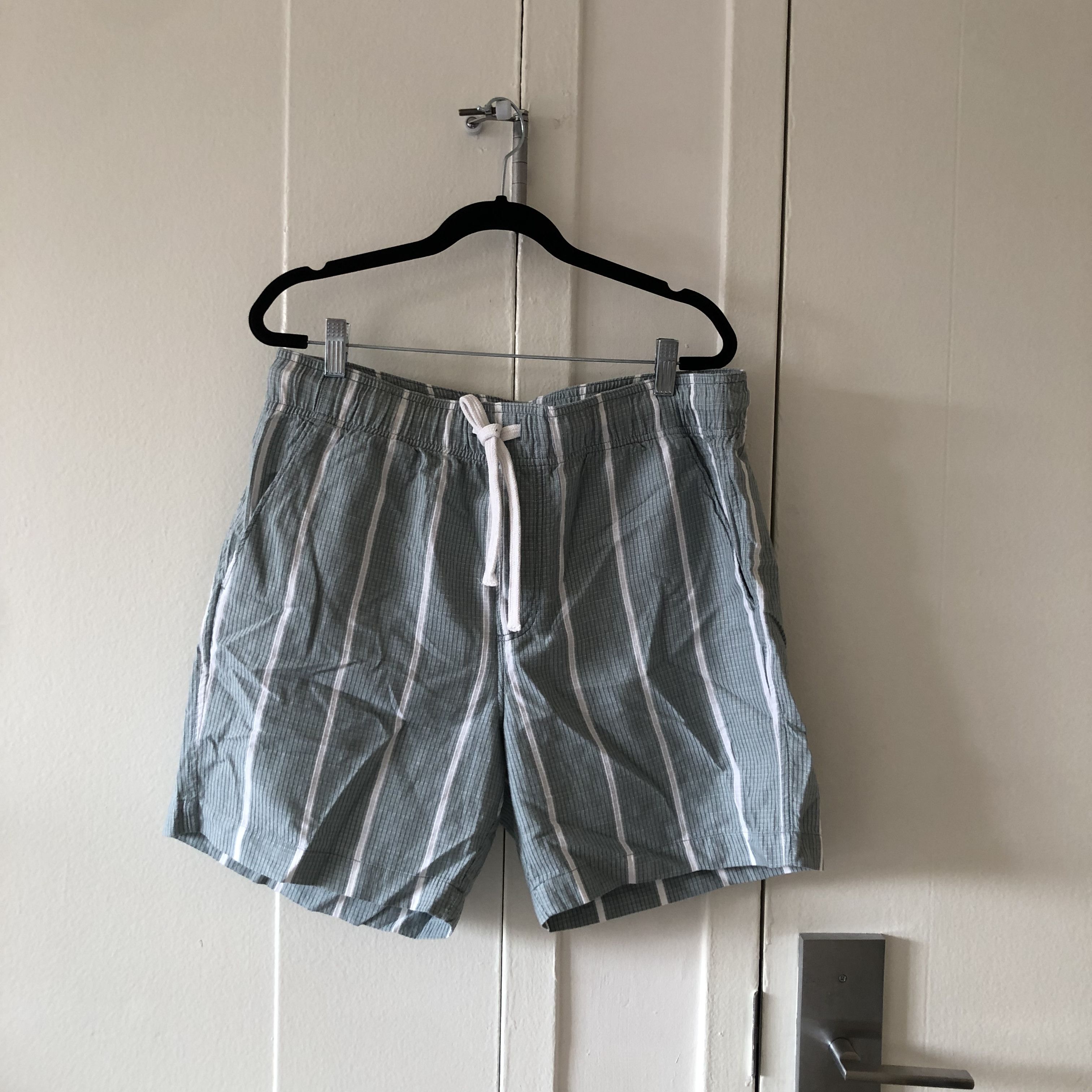 image of Aime Leon Dore Striped Leisure Shorts, Men's (Size 34)