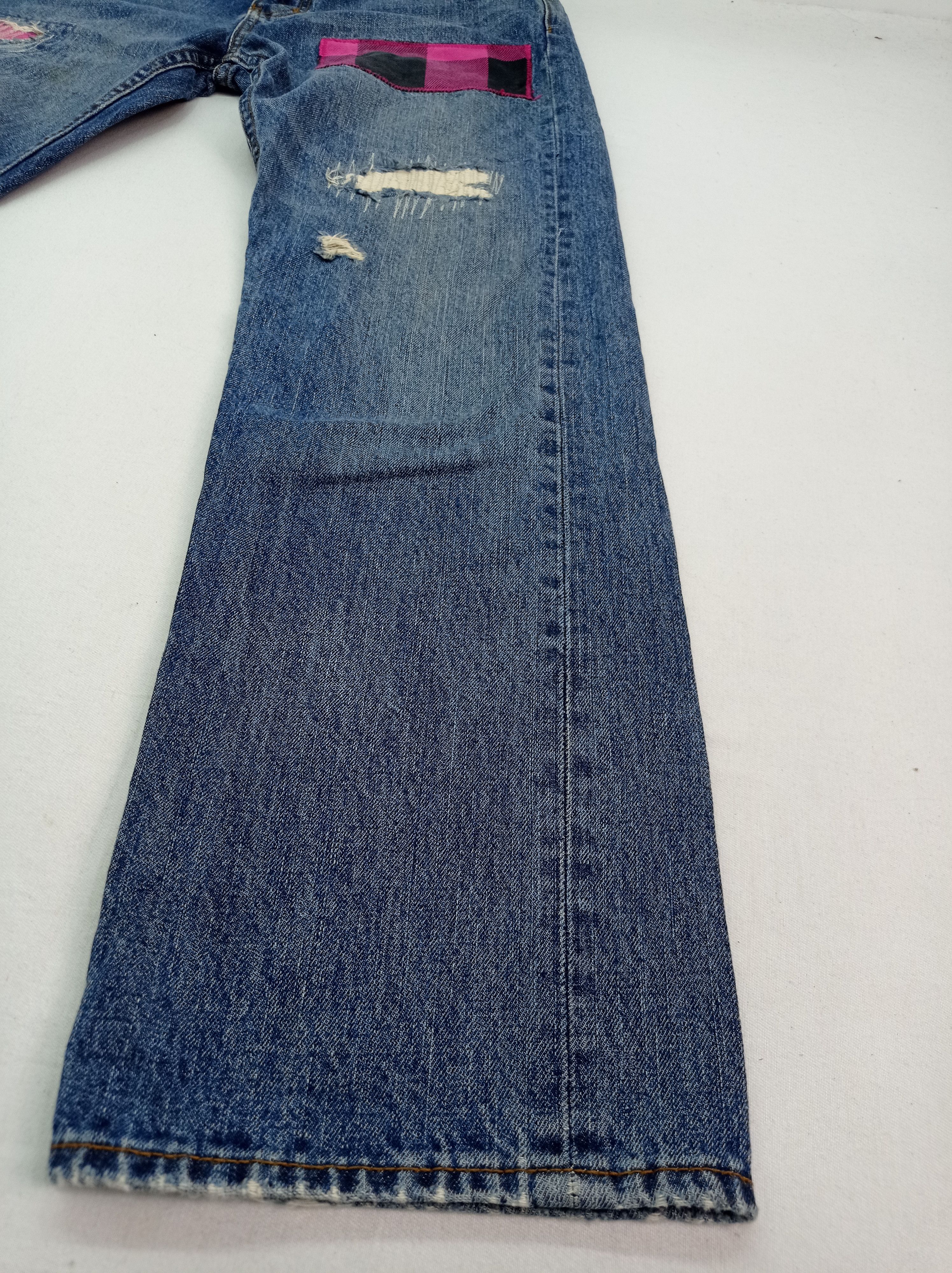 Tommy Hilfiger Vintage Tommy Disstrested Denim Pants Size US 33 - 10 Thumbnail
