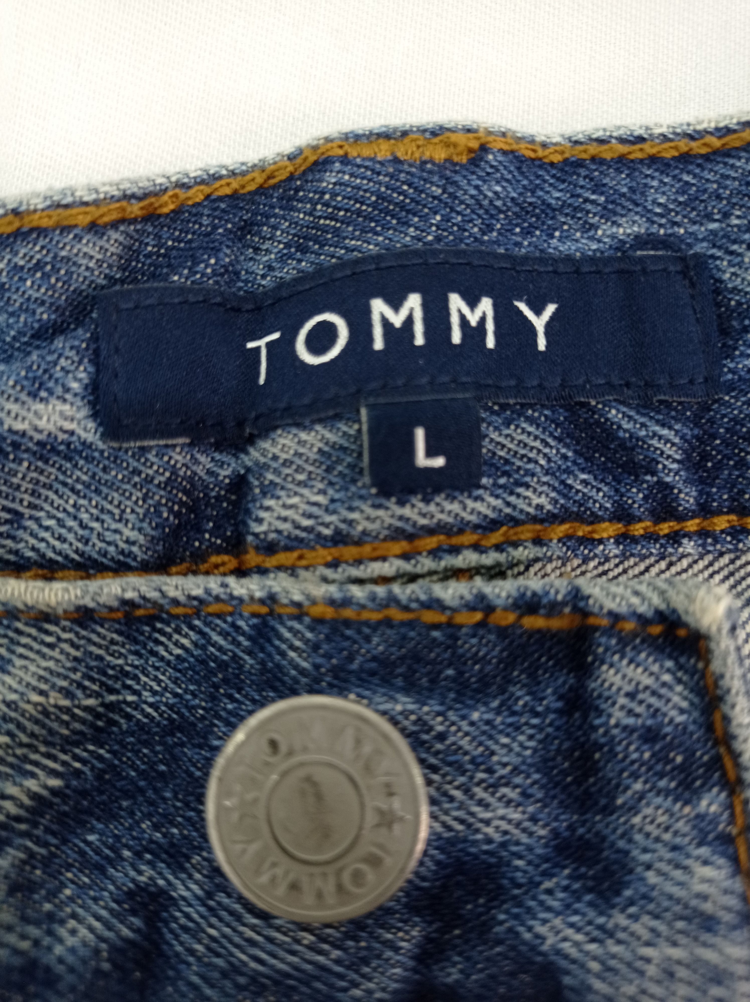 Tommy Hilfiger Vintage Tommy Disstrested Denim Pants Size US 33 - 5 Thumbnail