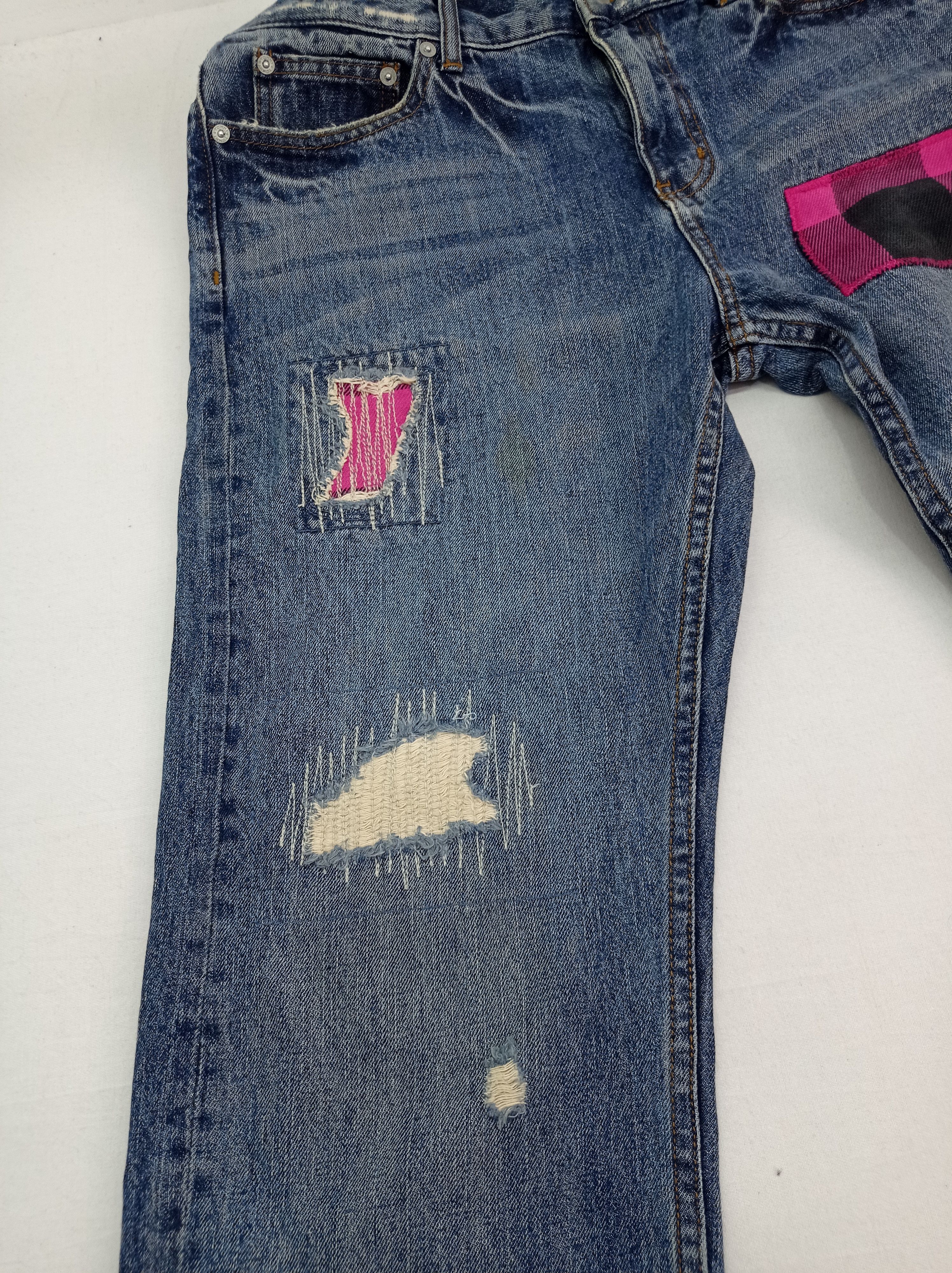 Tommy Hilfiger Vintage Tommy Disstrested Denim Pants Size US 33 - 9 Thumbnail
