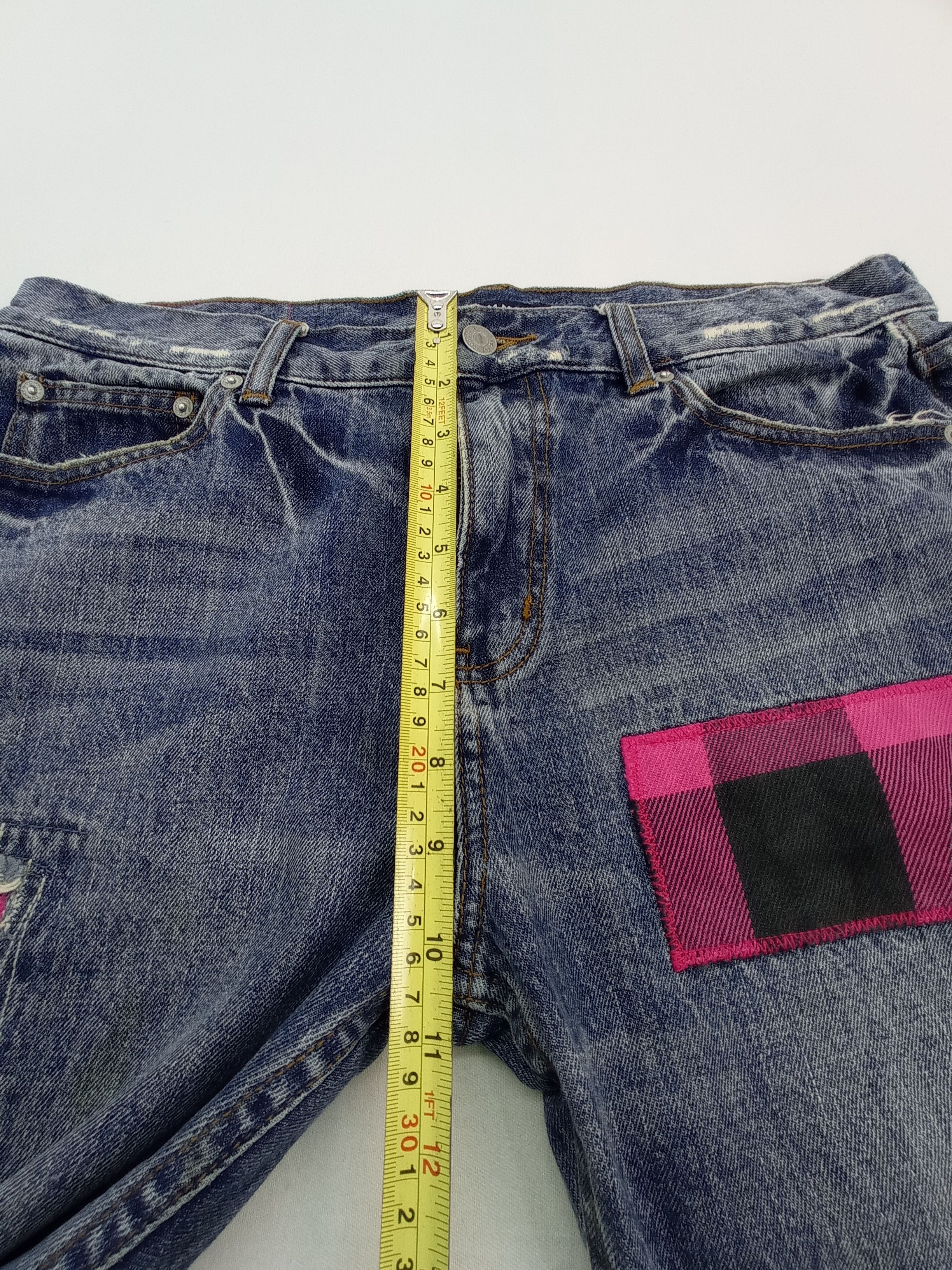 Tommy Hilfiger Vintage Tommy Disstrested Denim Pants Size US 33 - 21 Thumbnail