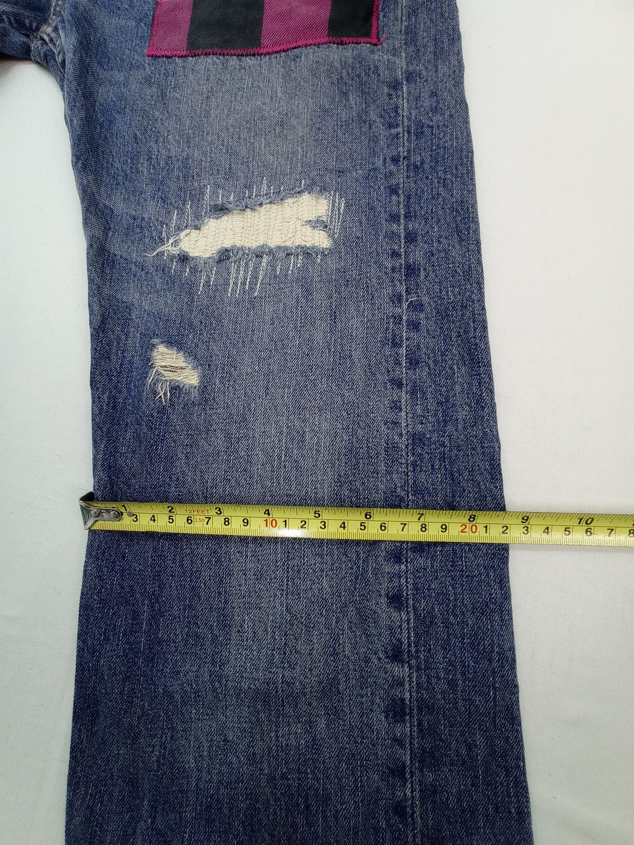 Tommy Hilfiger Vintage Tommy Disstrested Denim Pants Size US 33 - 19 Thumbnail