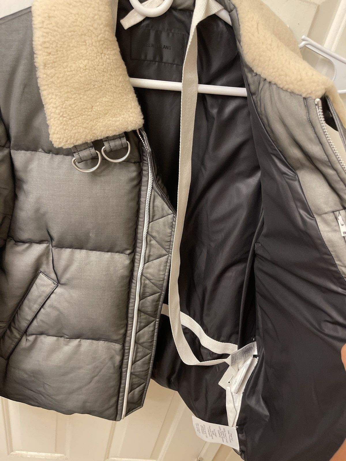 Helmut Lang Helmut Lang Black Logo Band Puffer Jacket XL Size US XL / EU 56 / 4 - 6 Thumbnail
