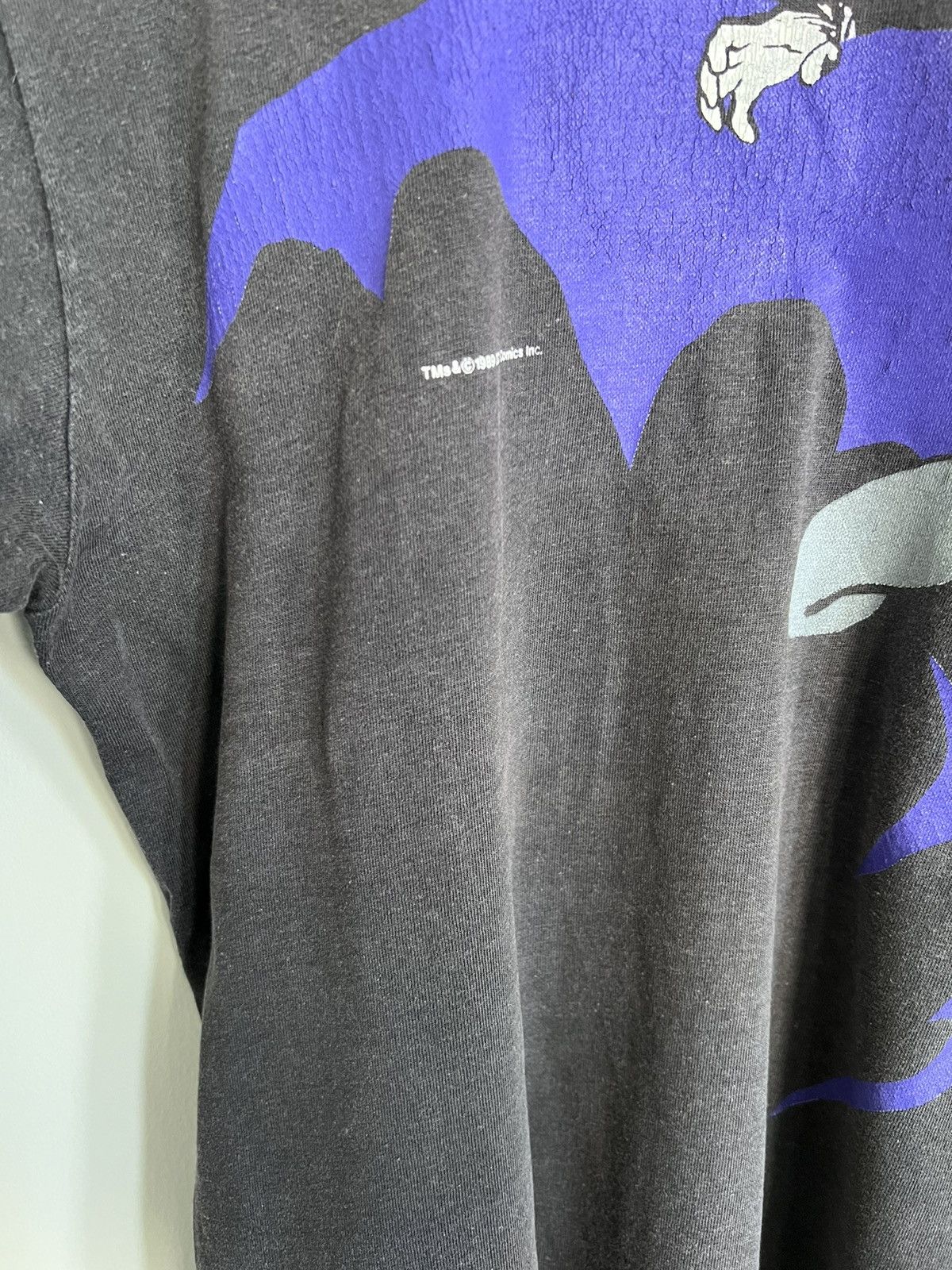 Mambo 1989 Batman t-shirt, S(—M), single-stitched, MI Australia Size US S / EU 44-46 / 1 - 6 Thumbnail