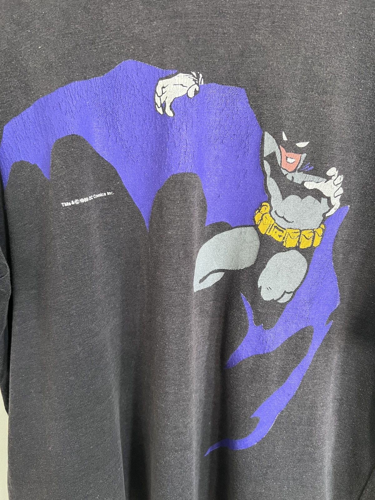 Mambo 1989 Batman t-shirt, S(—M), single-stitched, MI Australia Size US S / EU 44-46 / 1 - 2 Thumbnail