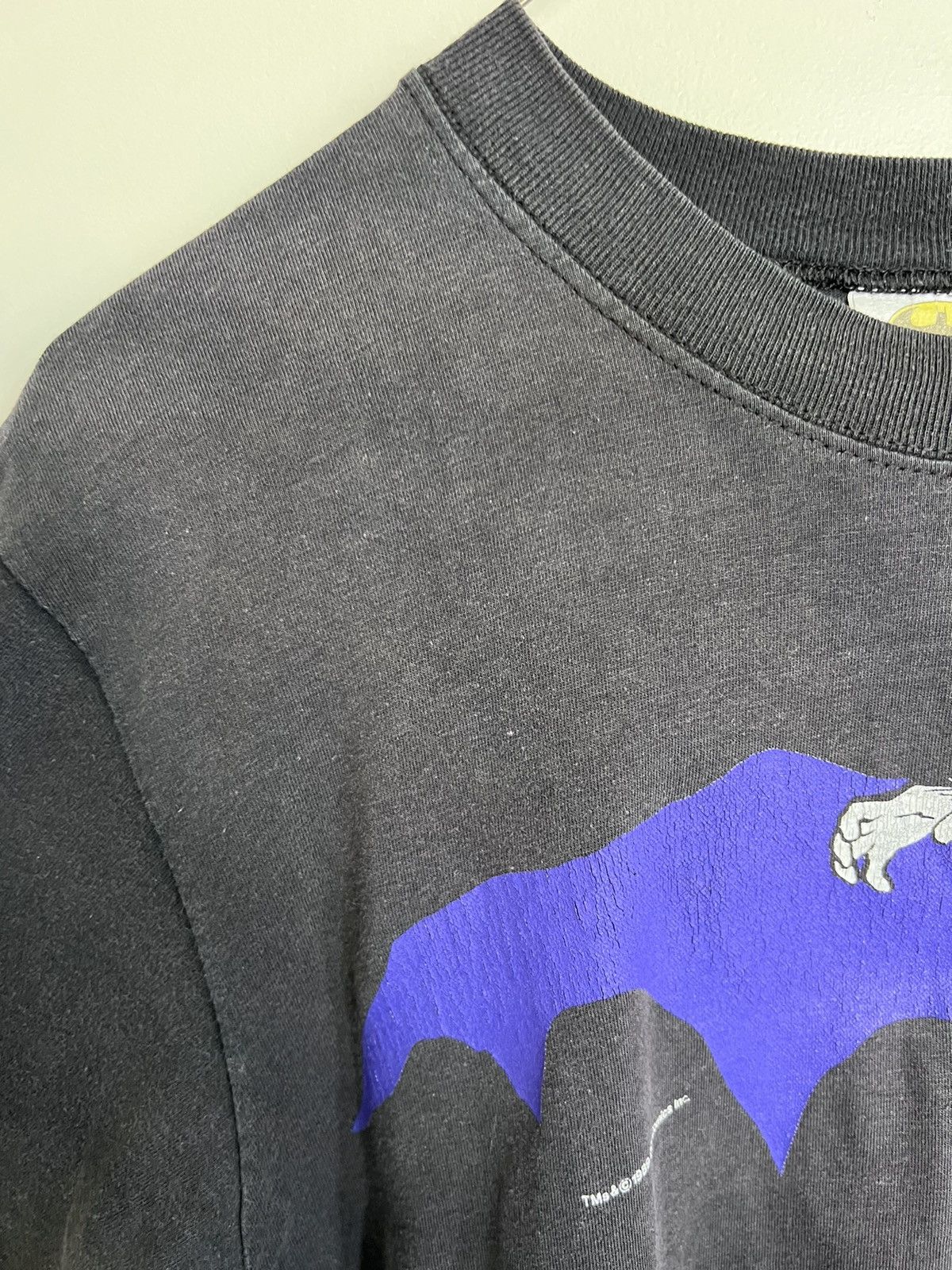 Mambo 1989 Batman t-shirt, S(—M), single-stitched, MI Australia Size US S / EU 44-46 / 1 - 5 Thumbnail