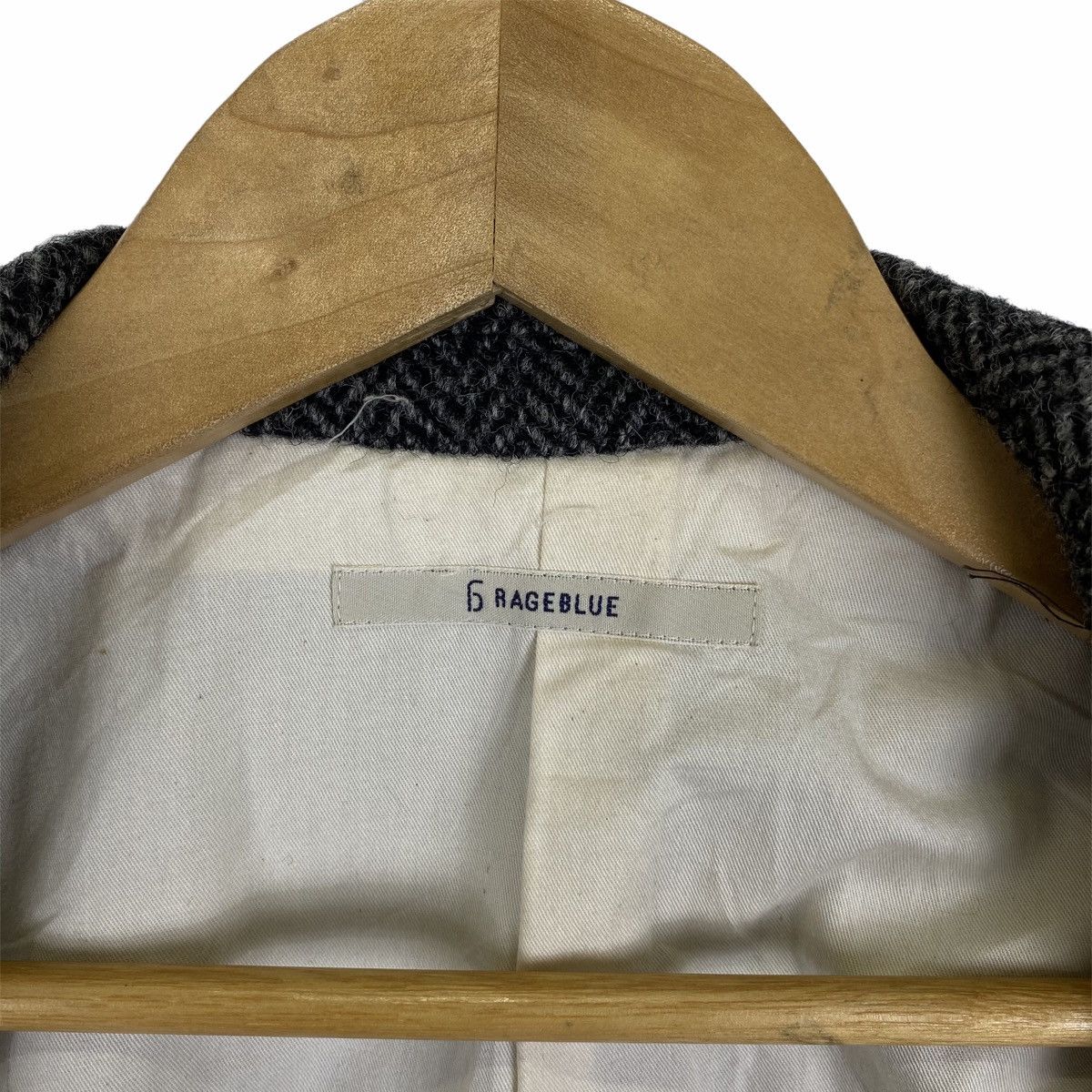 Harris Tweed × RAGEBLUE RAGEBLUE X HARRIS TWEED PATCHWORK BLAZER COATS JACKET Size US L / EU 52-54 / 3 - 6 Thumbnail
