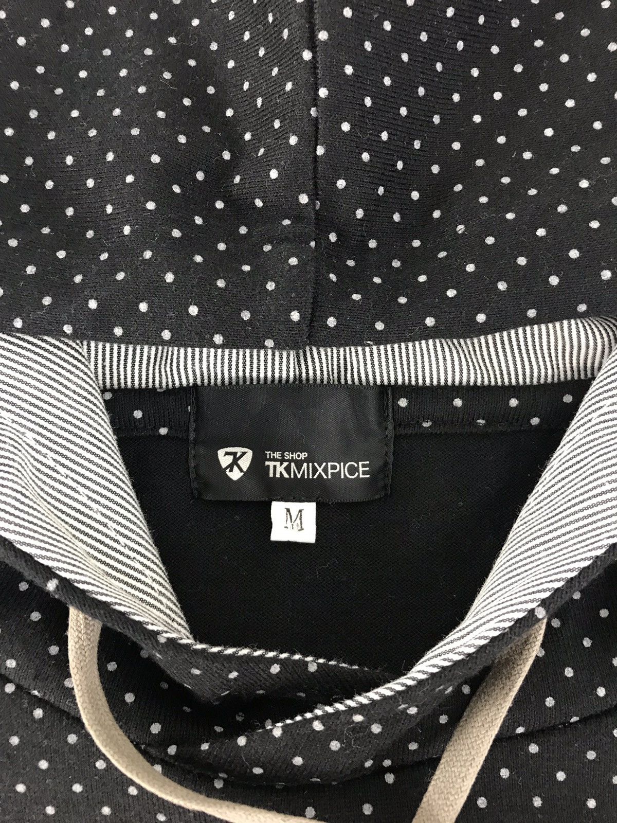 Japanese Brand × Takeo Kikuchi Takeo Kikuchi TK Mixpice Polkadot Hoodie Jacket Size M / US 6-8 / IT 42-44 - 3 Thumbnail