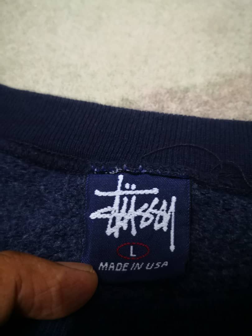 Stussy Vintage Stussy Small Logo Jumper Size US M / EU 48-50 / 2 - 4 Thumbnail