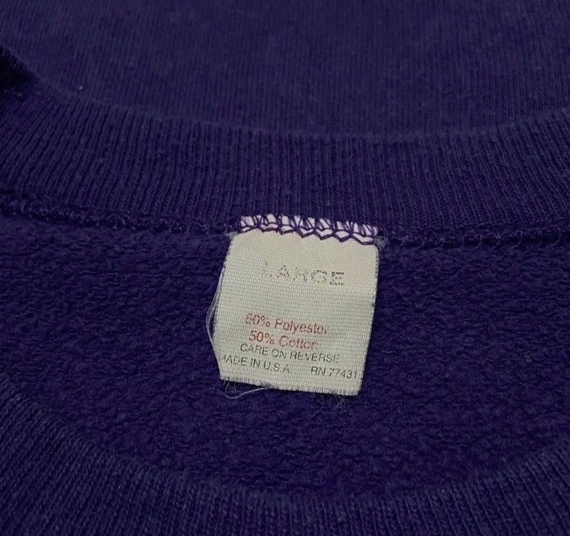 Vintage Vintage 90s plain sweatshirt pullover Size US L / EU 52-54 / 3 - 3 Thumbnail