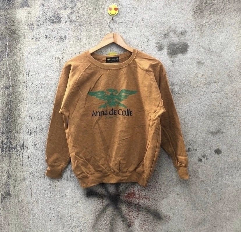 Japanese Brand Vintage 90s anna de colle sweatshirt pullover Size US M / EU 48-50 / 2 - 1 Thumbnail