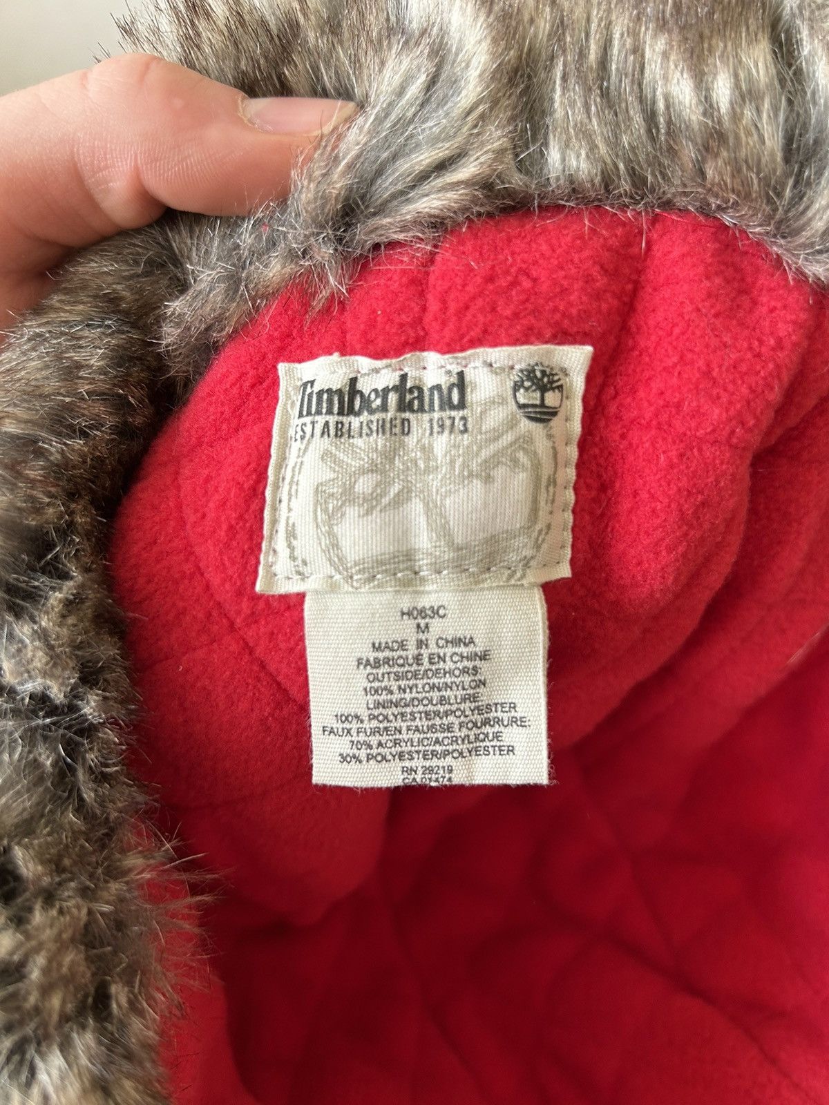Timberland Ushanka Timberland winter hat Size ONE SIZE - 4 Thumbnail