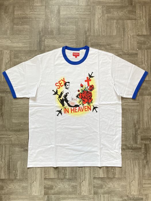 Supreme Supreme Sex In Heaven Ringer Tee | Grailed