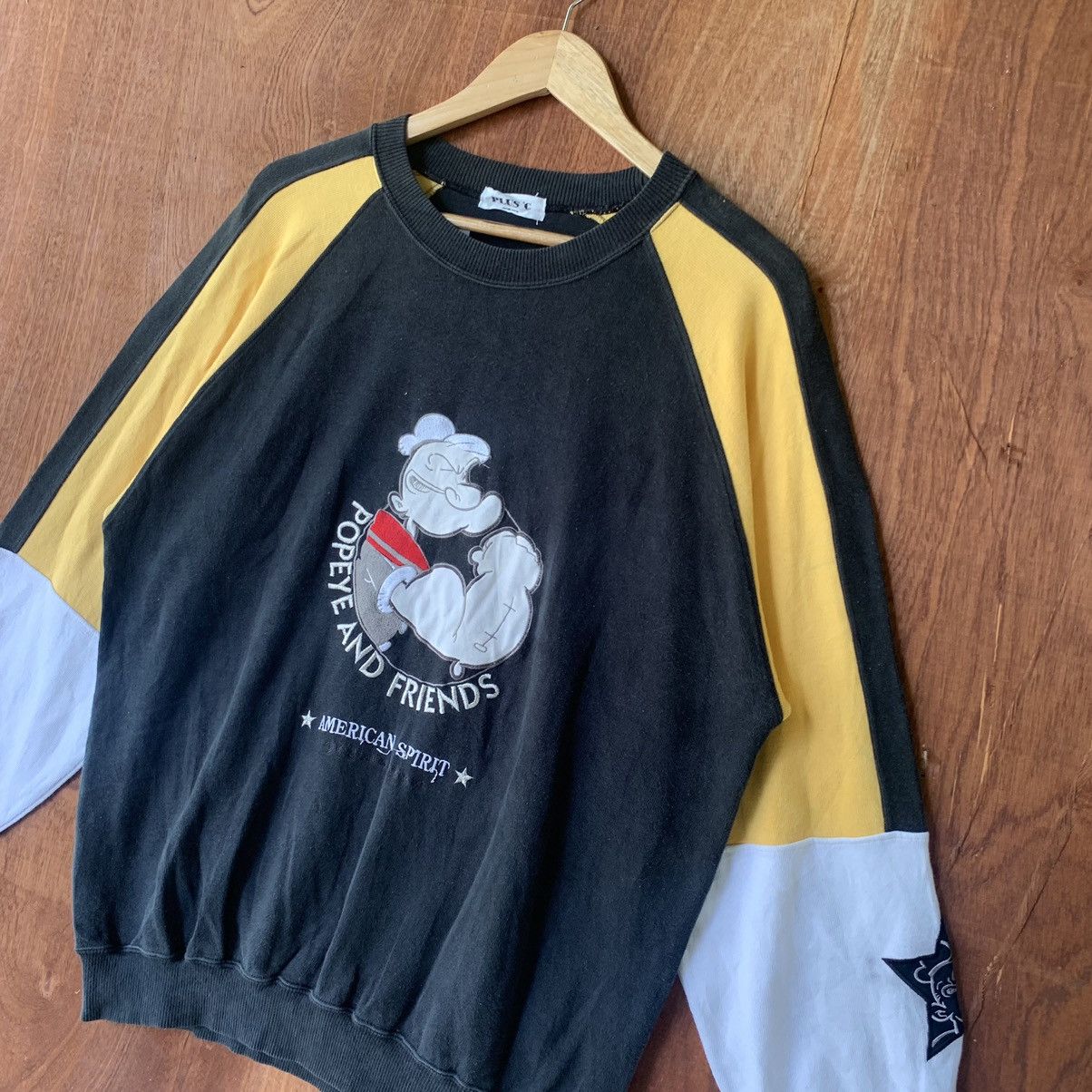 Cartoon Network × Vintage Vintage 90s POPEYE THE SAILORMAN Friends Movie Size US L / EU 52-54 / 3 - 2 Thumbnail
