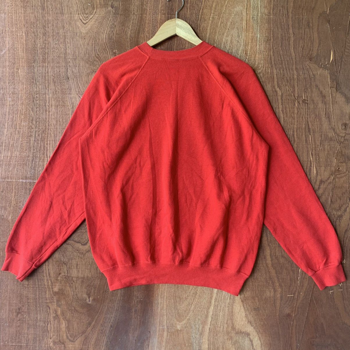 Hanes × Vintage Vintage 80s 90s plain crewneck sportswear USA Size US L / EU 52-54 / 3 - 4 Thumbnail