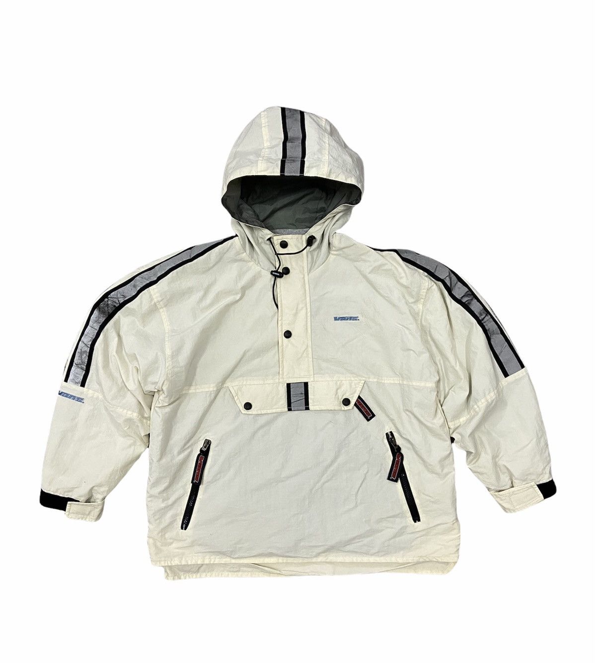 image of Vans Usa Vintage Reflector Jacket in White, Men's (Size Medium)