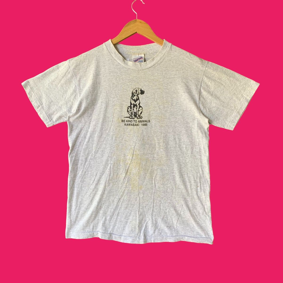 Vintage Vintage 90s Be mind to animal kawasaki Size US M / EU 48-50 / 2 - 2 Thumbnail