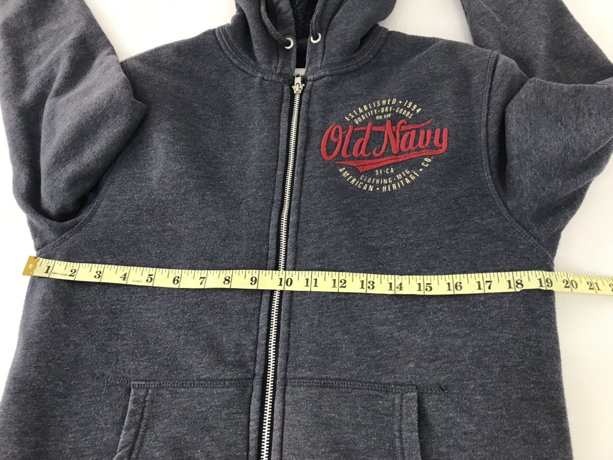 Japanese Brand × Old Navy Fleece Hoodie Old Navy Zipper Style Sweater Jacket Size US S / EU 44-46 / 1 - 12 Thumbnail