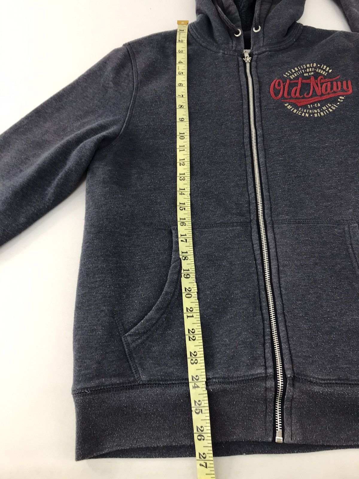 Japanese Brand × Old Navy Fleece Hoodie Old Navy Zipper Style Sweater Jacket Size US S / EU 44-46 / 1 - 13 Thumbnail