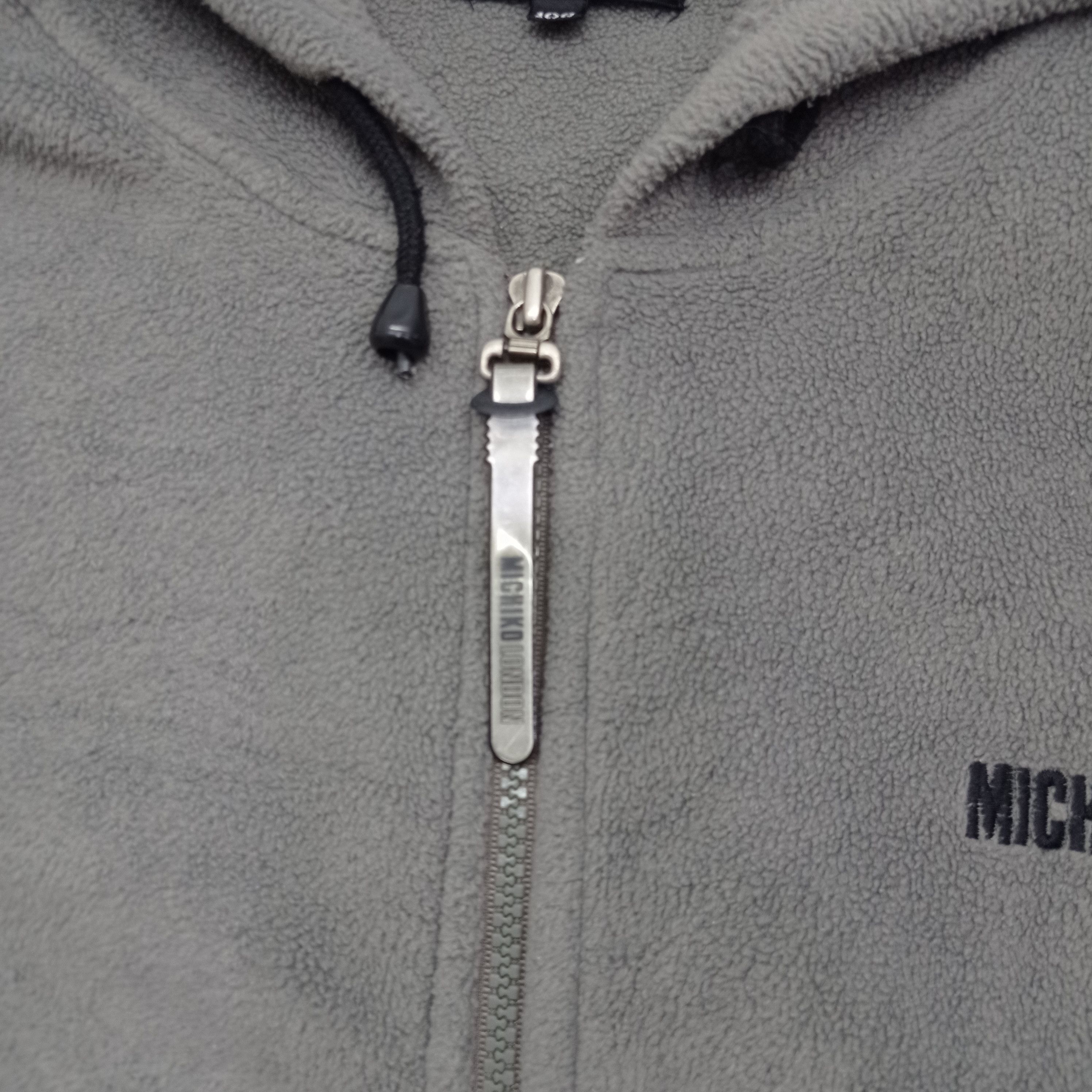 Japanese Brand × Michiko Koshino London MICHIKO KOSHINO LONDON FLEECE ZIPPER HOODIE Size US XL / EU 56 / 4 - 6 Thumbnail