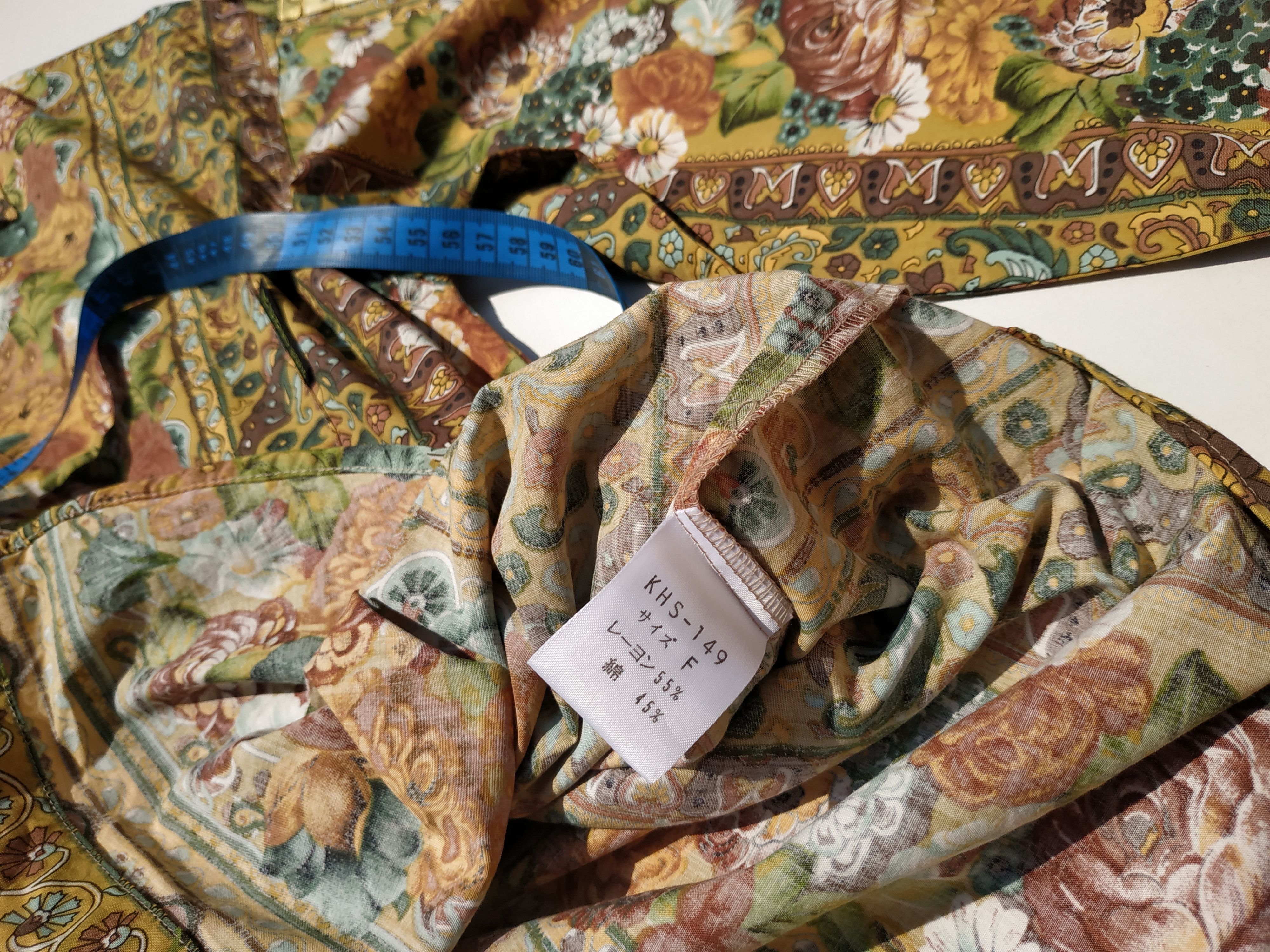 Kenzo Fit S to M, Kenzo Cotton Rayon Floral Shirt Size US M / EU 48-50 / 2 - 13 Thumbnail