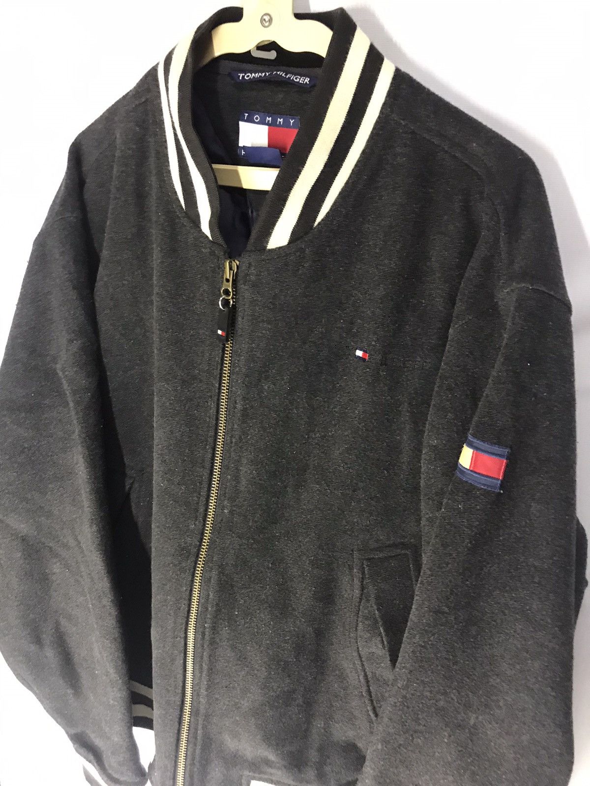 Tommy Hilfiger Vintage Tommy Hilfiger wool zipper jacket Size US M / EU 48-50 / 2 - 7 Thumbnail