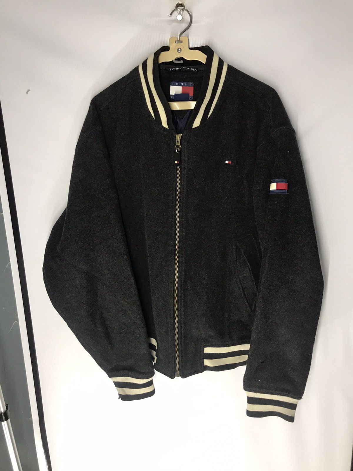 Tommy Hilfiger Vintage Tommy Hilfiger wool zipper jacket Size US M / EU 48-50 / 2 - 9 Thumbnail
