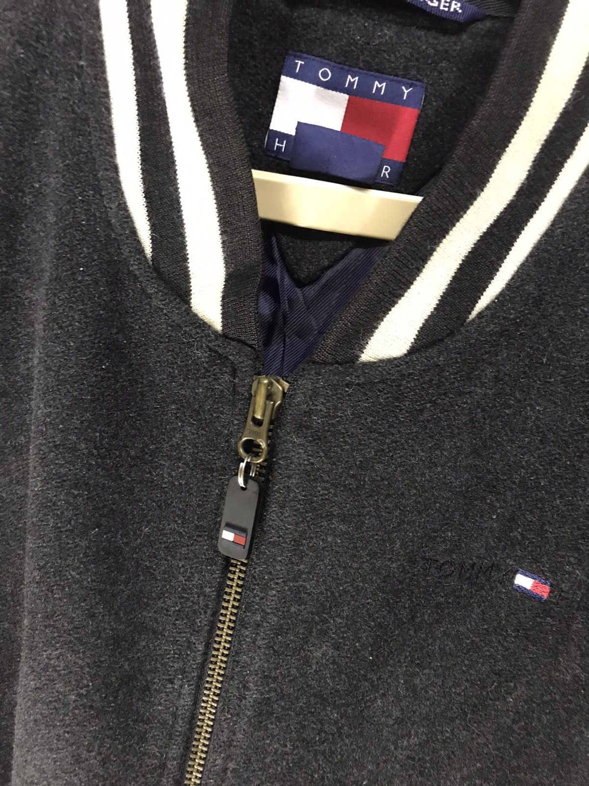 Tommy Hilfiger Vintage Tommy Hilfiger wool zipper jacket Size US M / EU 48-50 / 2 - 3 Thumbnail