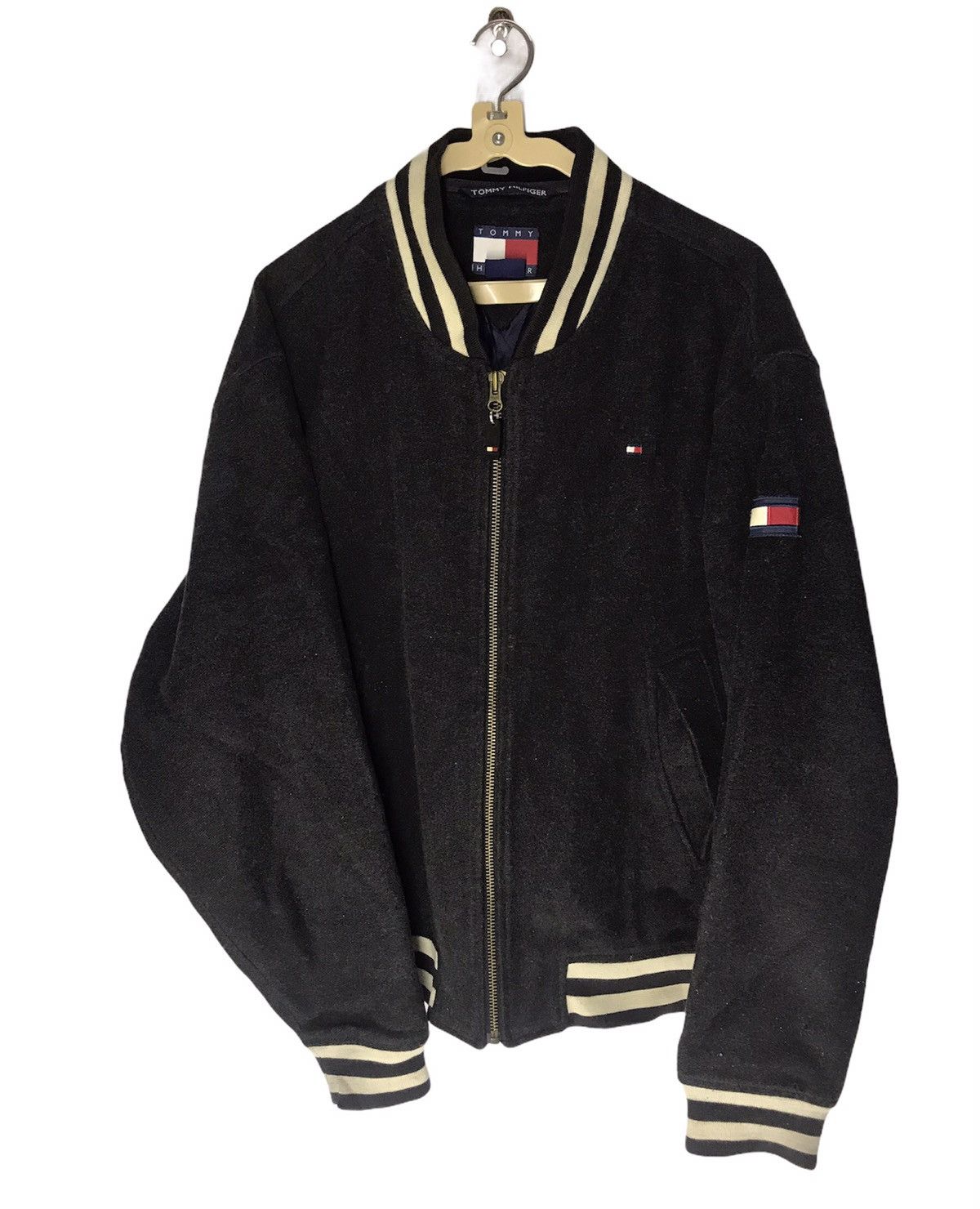 Tommy Hilfiger Vintage Tommy Hilfiger wool zipper jacket Size US M / EU 48-50 / 2 - 1 Thumbnail