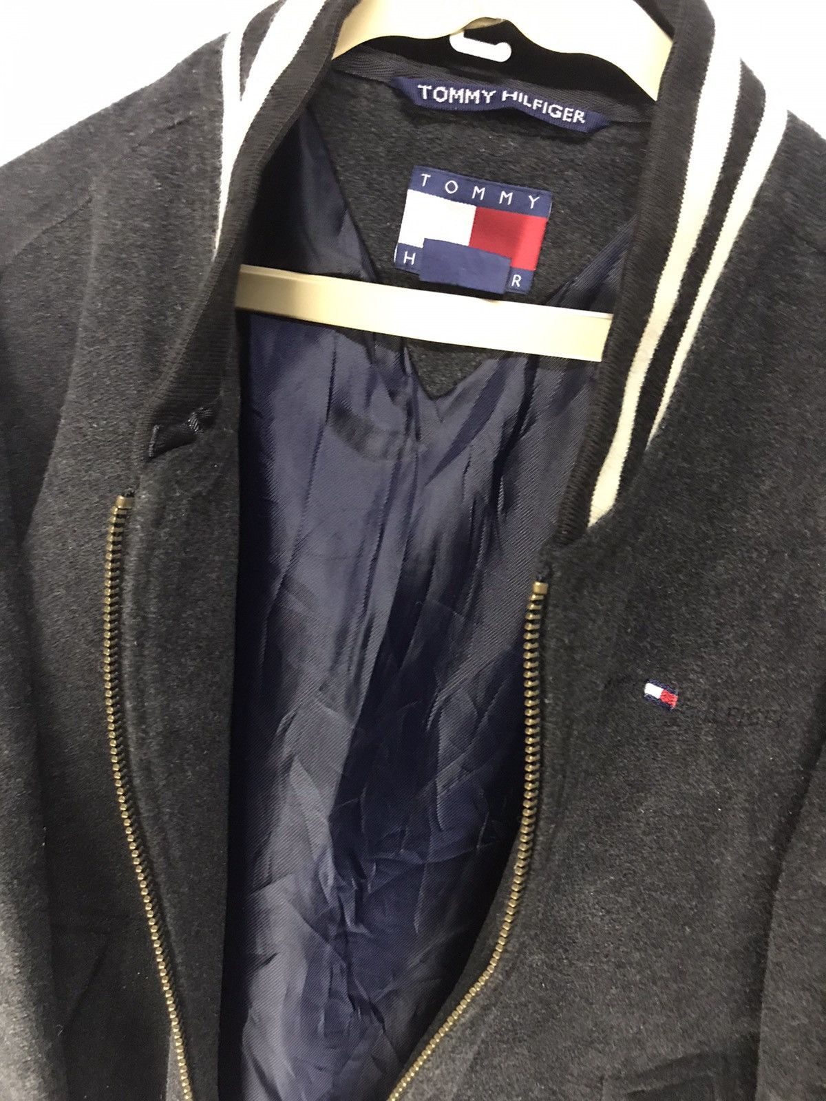 Tommy Hilfiger Vintage Tommy Hilfiger wool zipper jacket Size US M / EU 48-50 / 2 - 8 Thumbnail